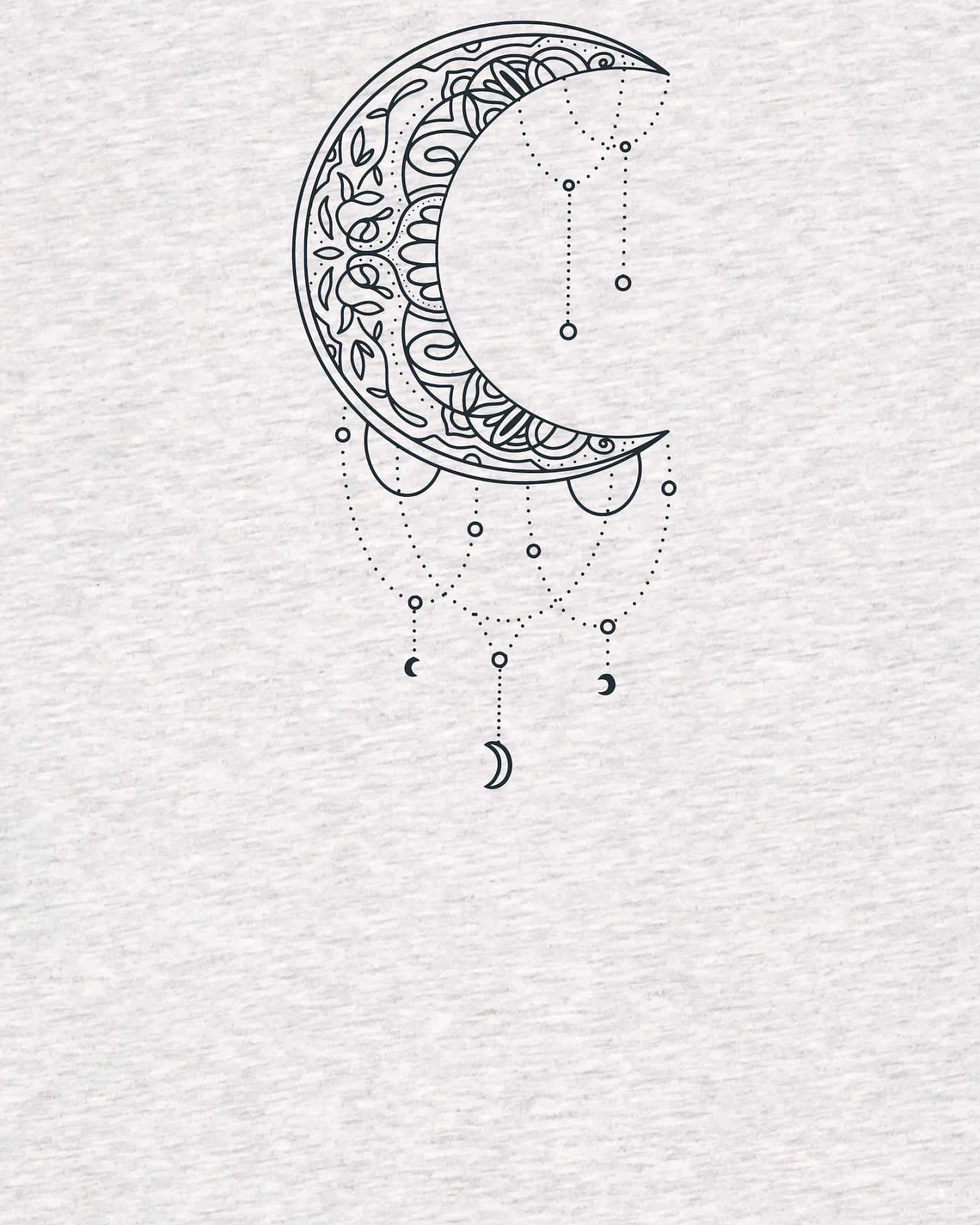 Watapparel Shirt Mandala Moon – Ansicht 3
