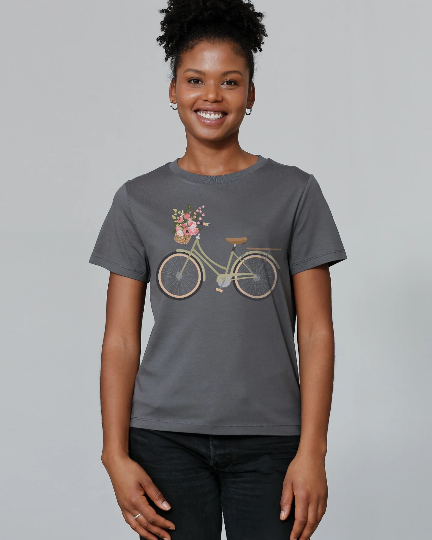 Watapparel T-Shirt Damenfahrrad – Ansicht 2
