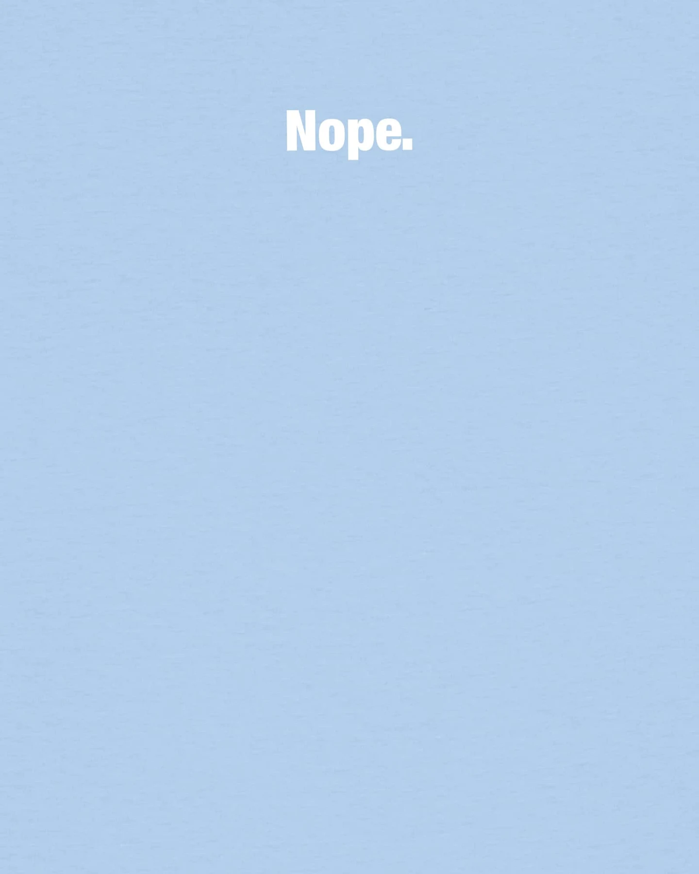 Watapparel Shirt Nope – Ansicht 3