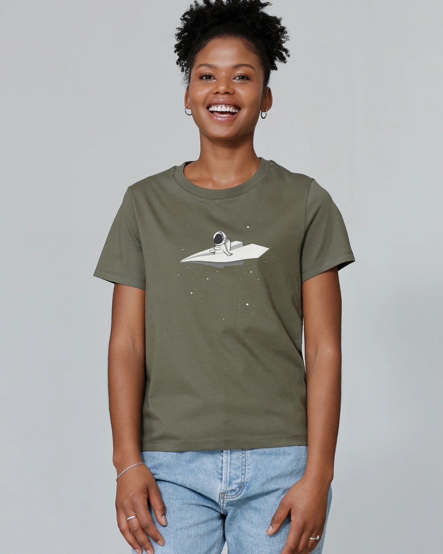 Watapparel T-Shirt Fly me to the moon – Ansicht 2
