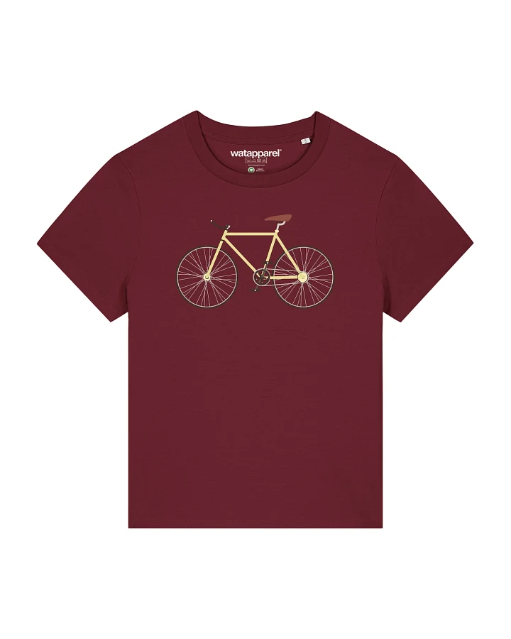 Watapparel T-Shirt Yellow Bike
