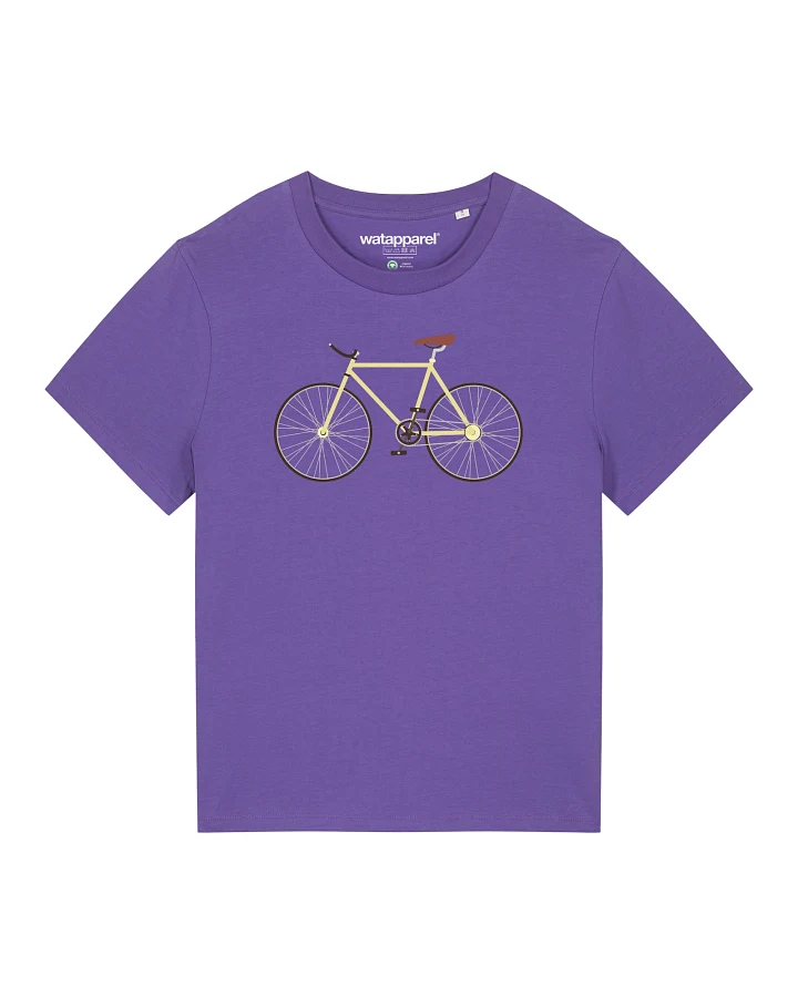 Produktseite: Watapparel Shirt Yellow Bike