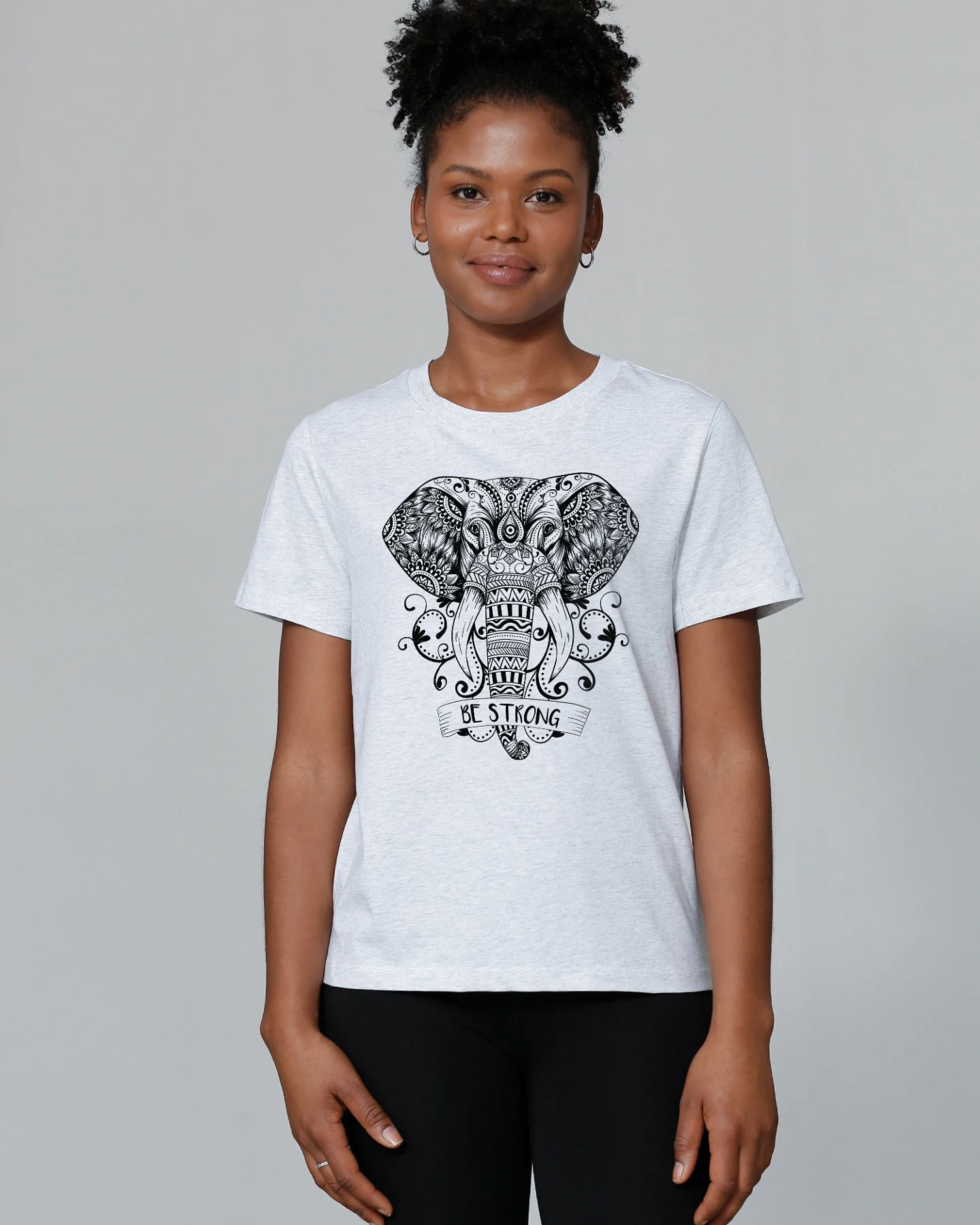Watapparel Shirt Mandala Elephant – Ansicht 2