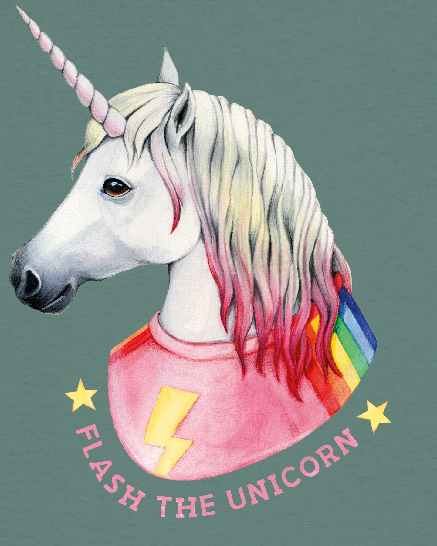 Watapparel Shirt Flash, the unicorn – Ansicht 3