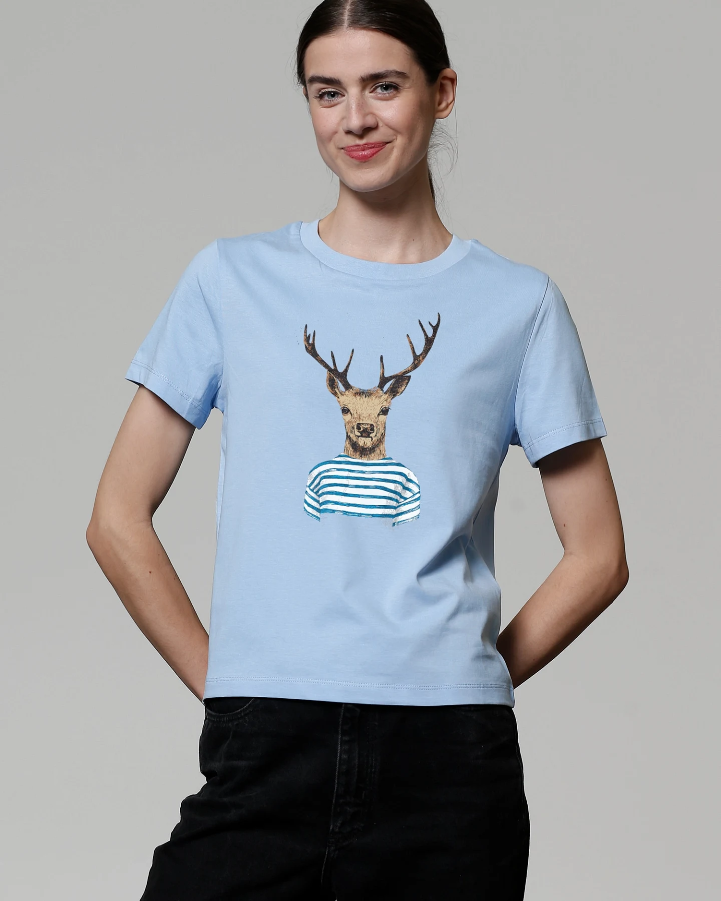 Watapparel Shirt Hirsch – Ansicht 2