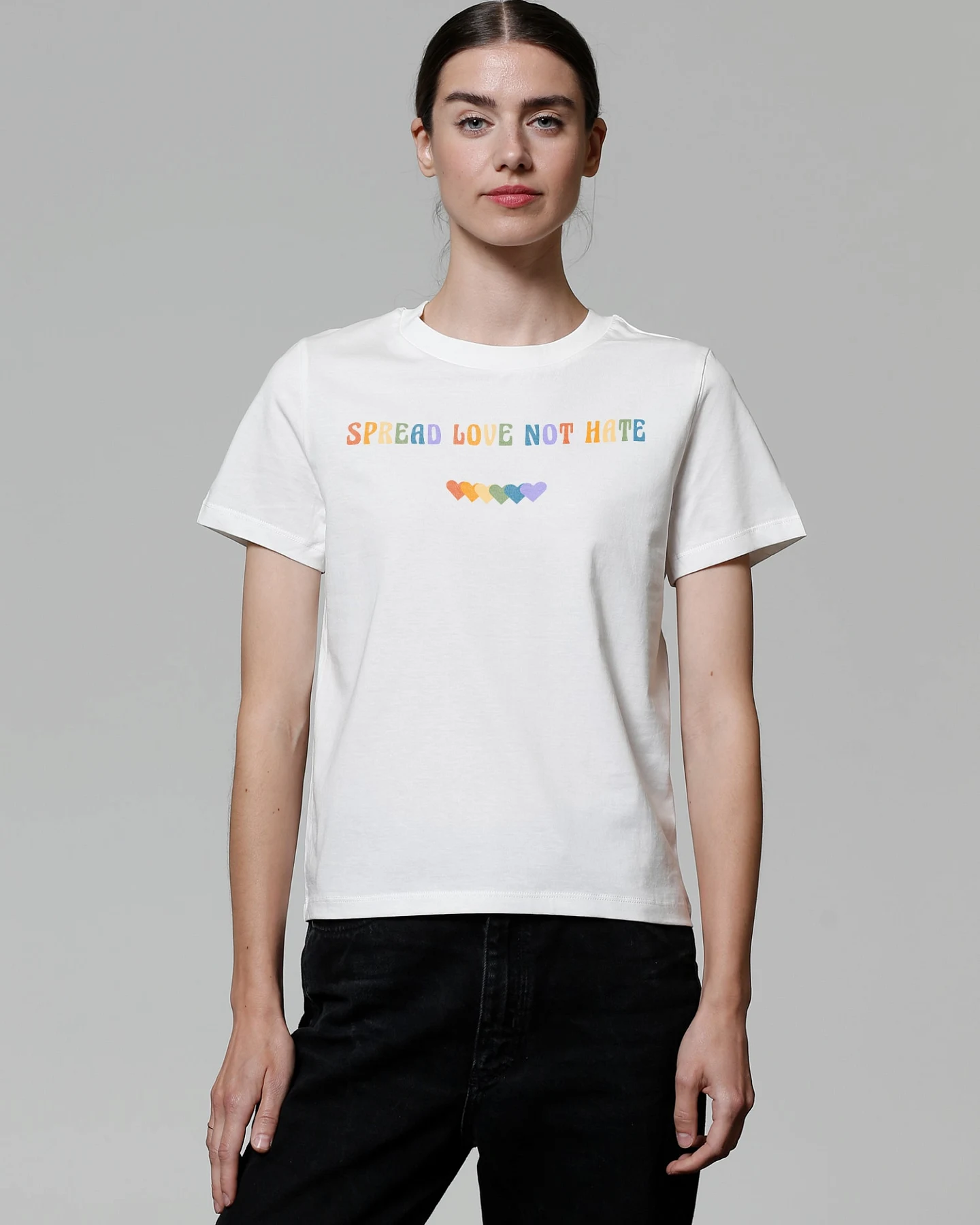 Watapparel T-Shirt Spread Love not Hate – Ansicht 2