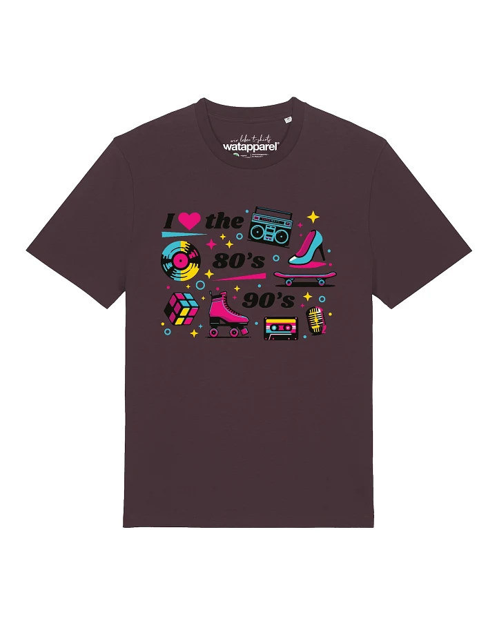 Watapparel T-Shirt 80s Love