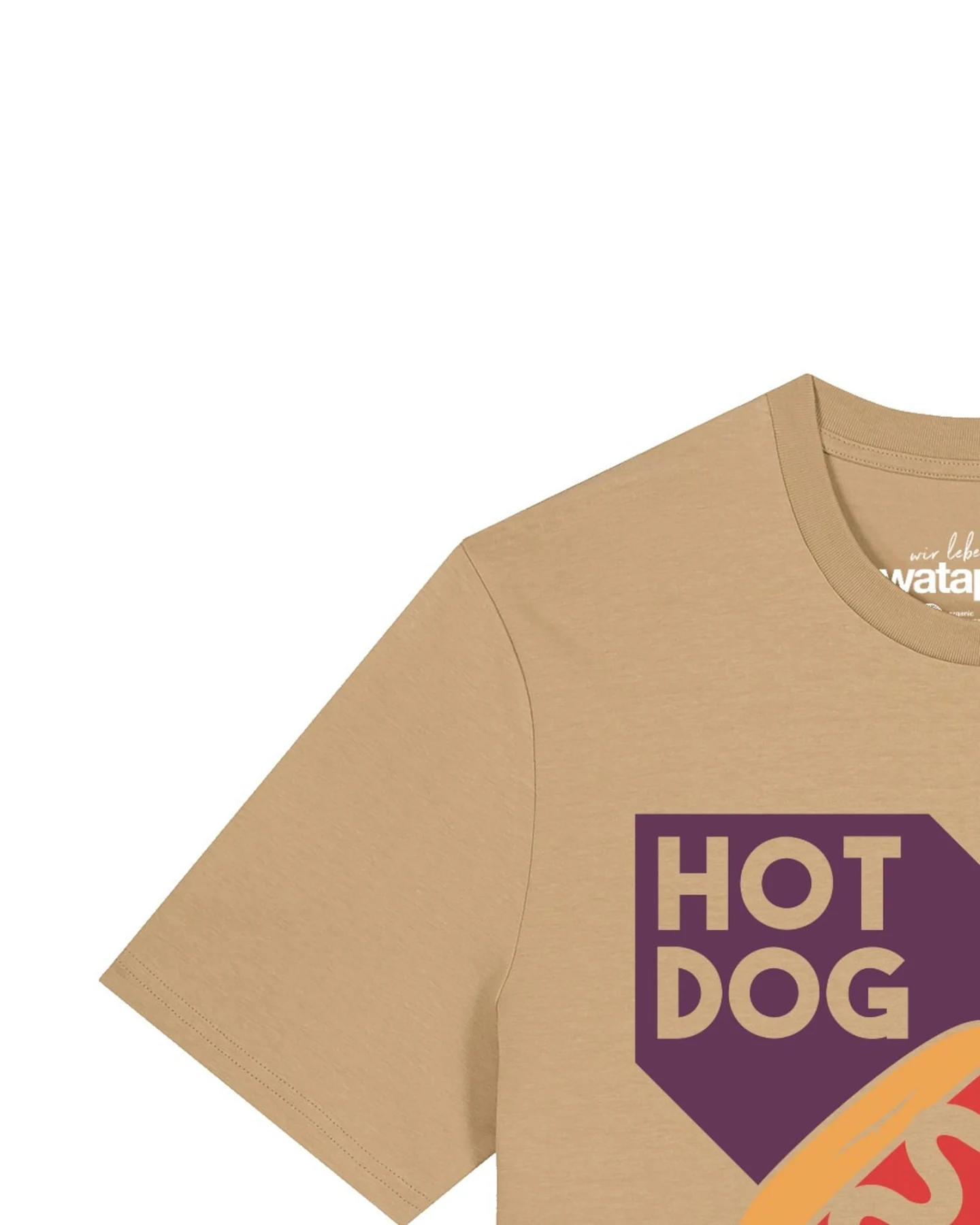 Watapparel T-Shirt Hot Dog – Ansicht 3