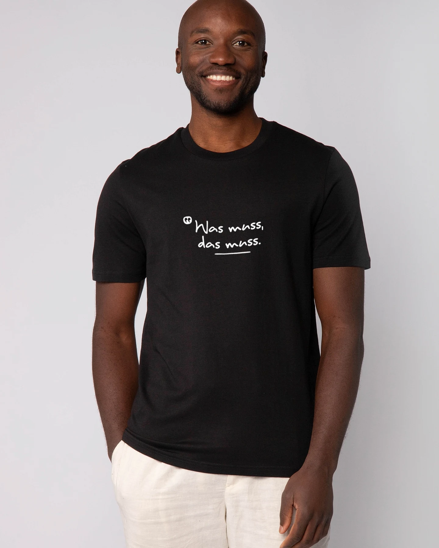 Watapparel T-Shirt Was Muss Das Muss – Ansicht 2