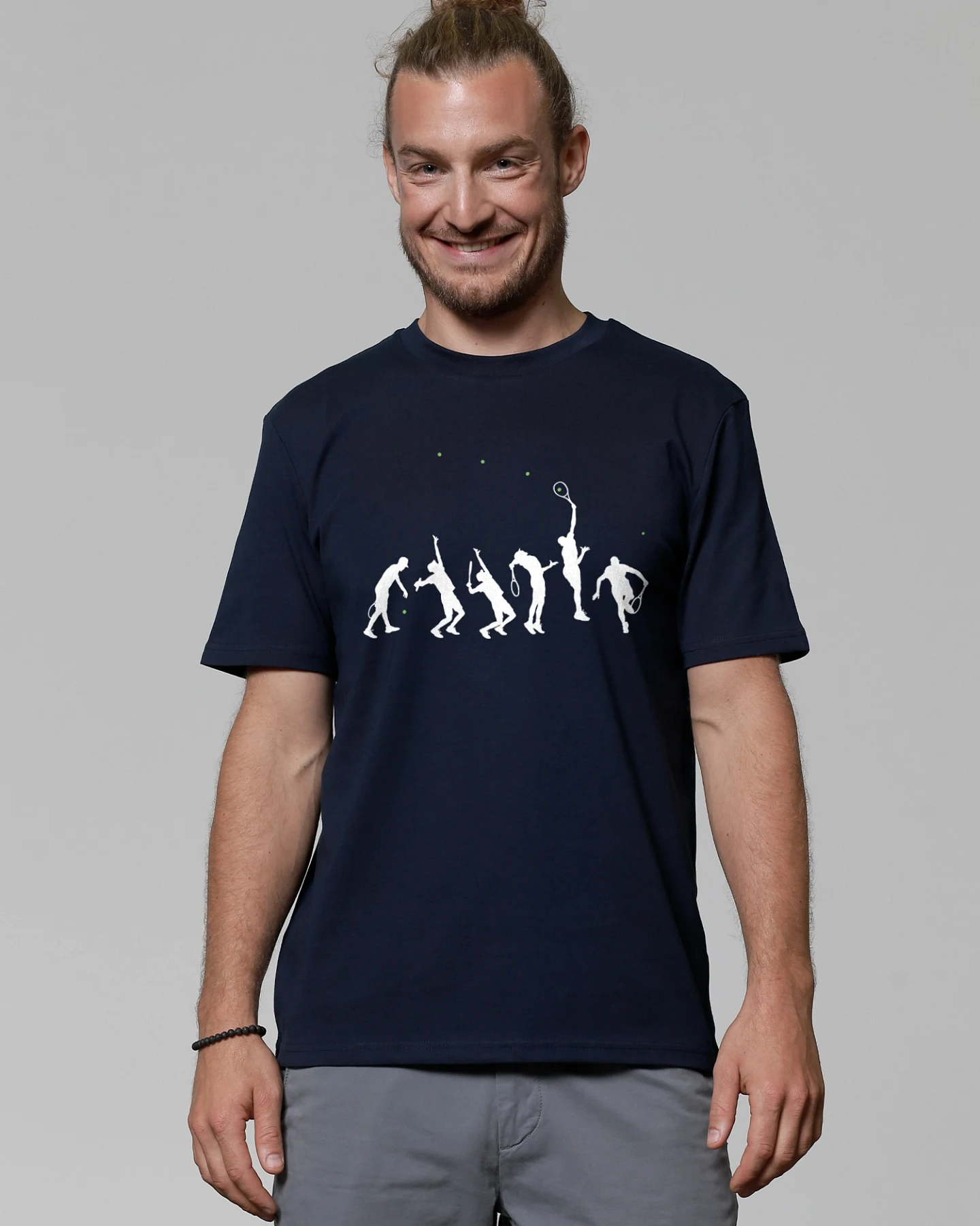 Watapparel T-Shirt Tennis Evolution – Ansicht 2