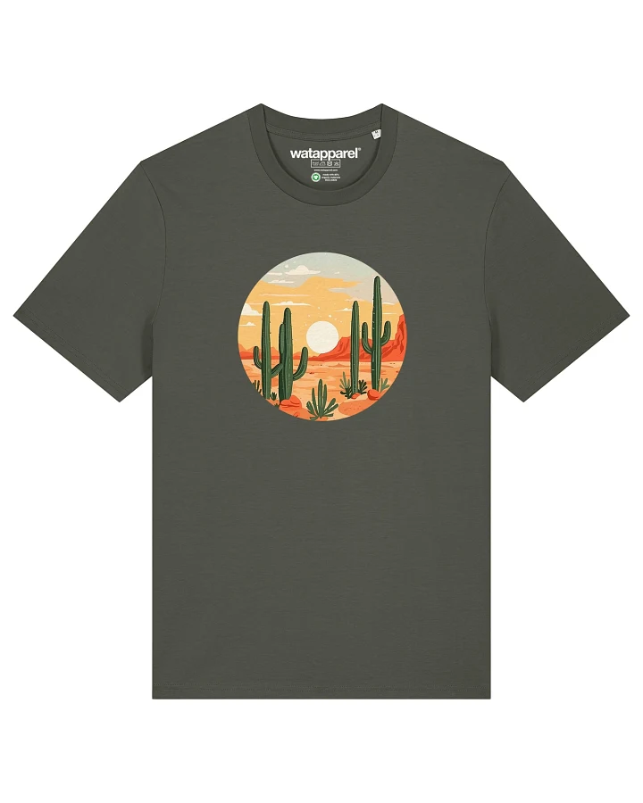 Produktseite: Watapparel T-Shirt Sonnenuntergang in der Wüste