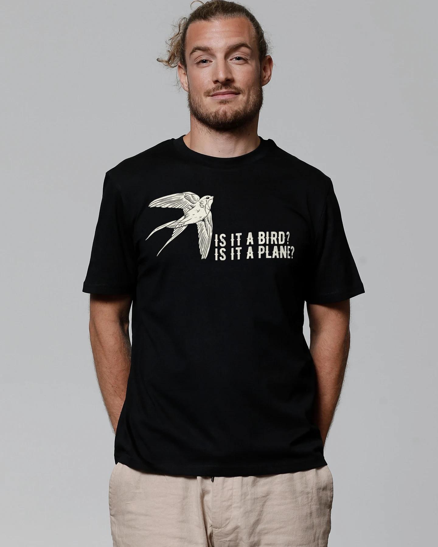 Watapparel T-Shirt Is It A Bird – Ansicht 2
