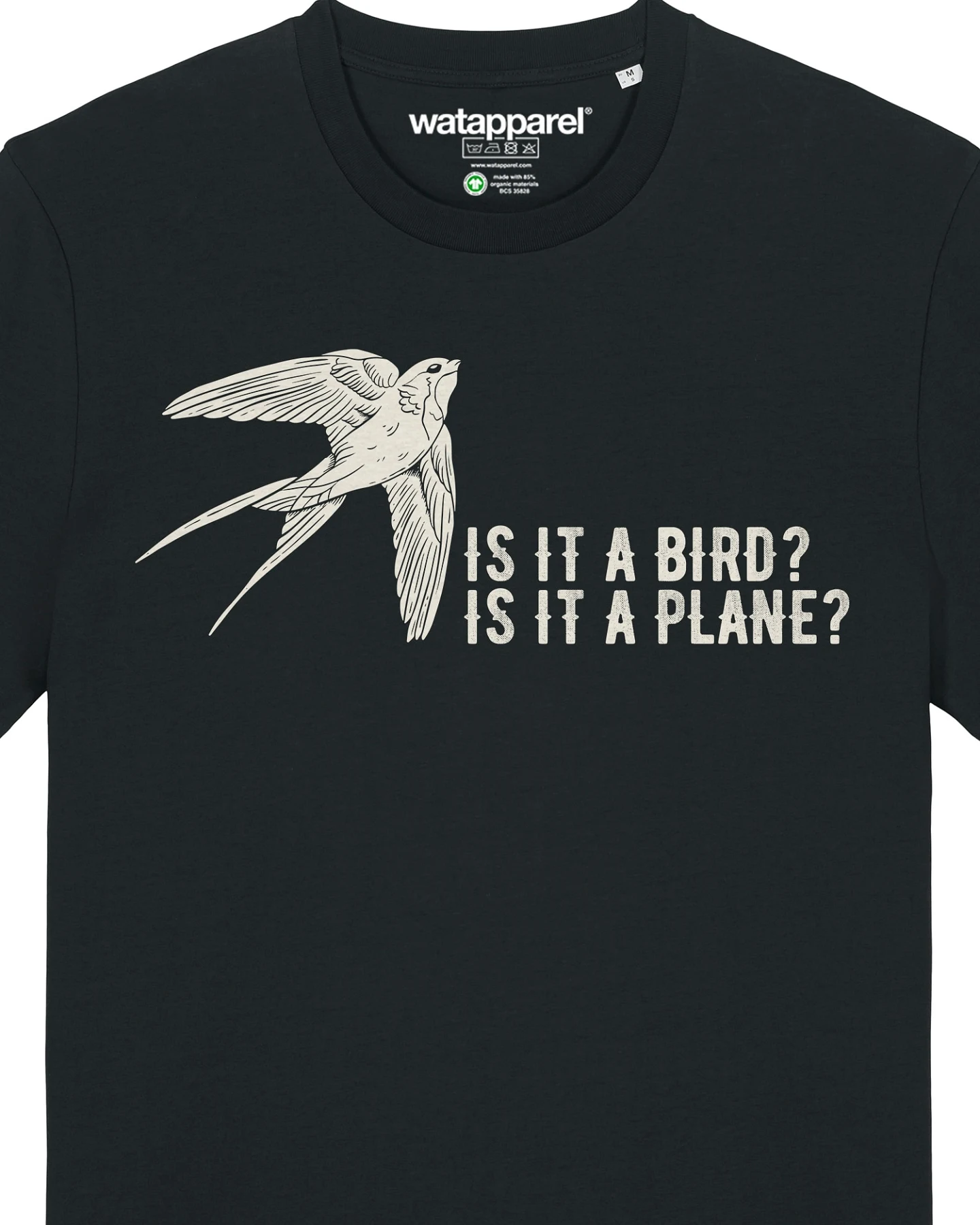 Watapparel T-Shirt Is It A Bird – Ansicht 3
