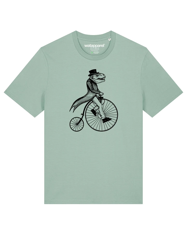 Watapparel T-Shirt T-Rex Auf Fahrrad