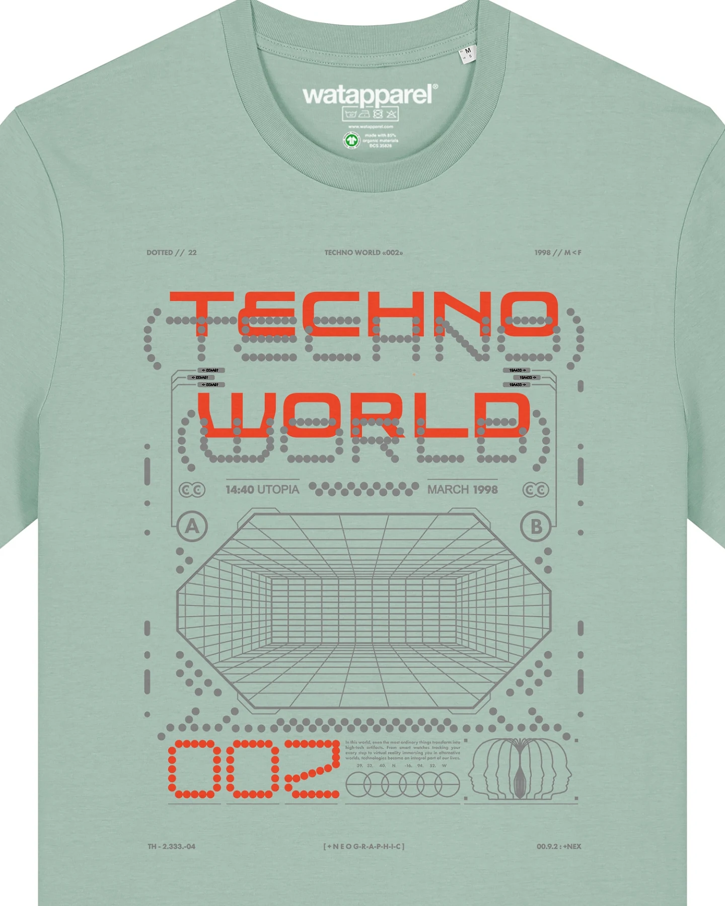 Watapparel T-Shirt Technoworld – Ansicht 3