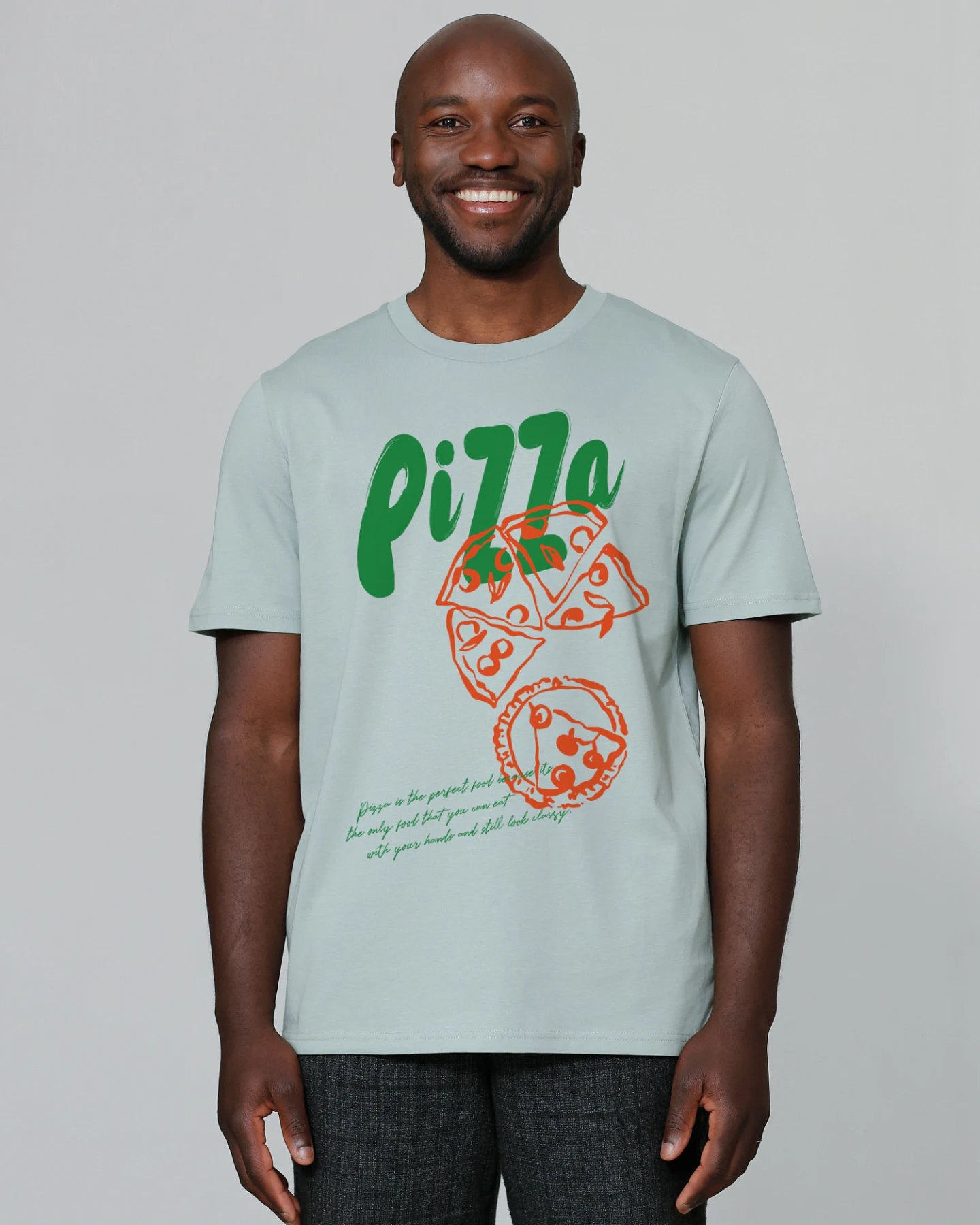 Watapparel T-Shirt Pizza – Ansicht 2