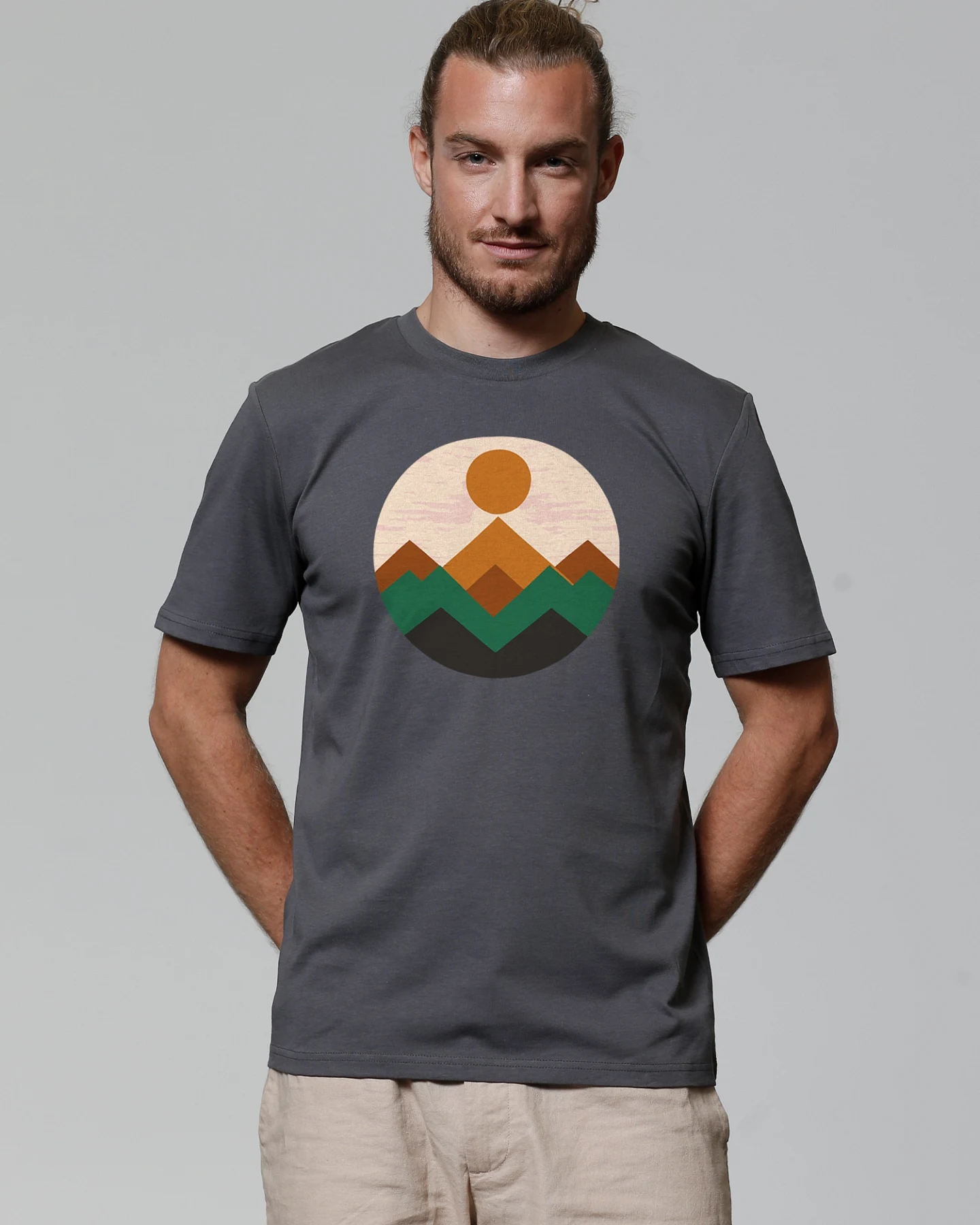 Watapparel Shirt Geometric Landscape 2 – Ansicht 4