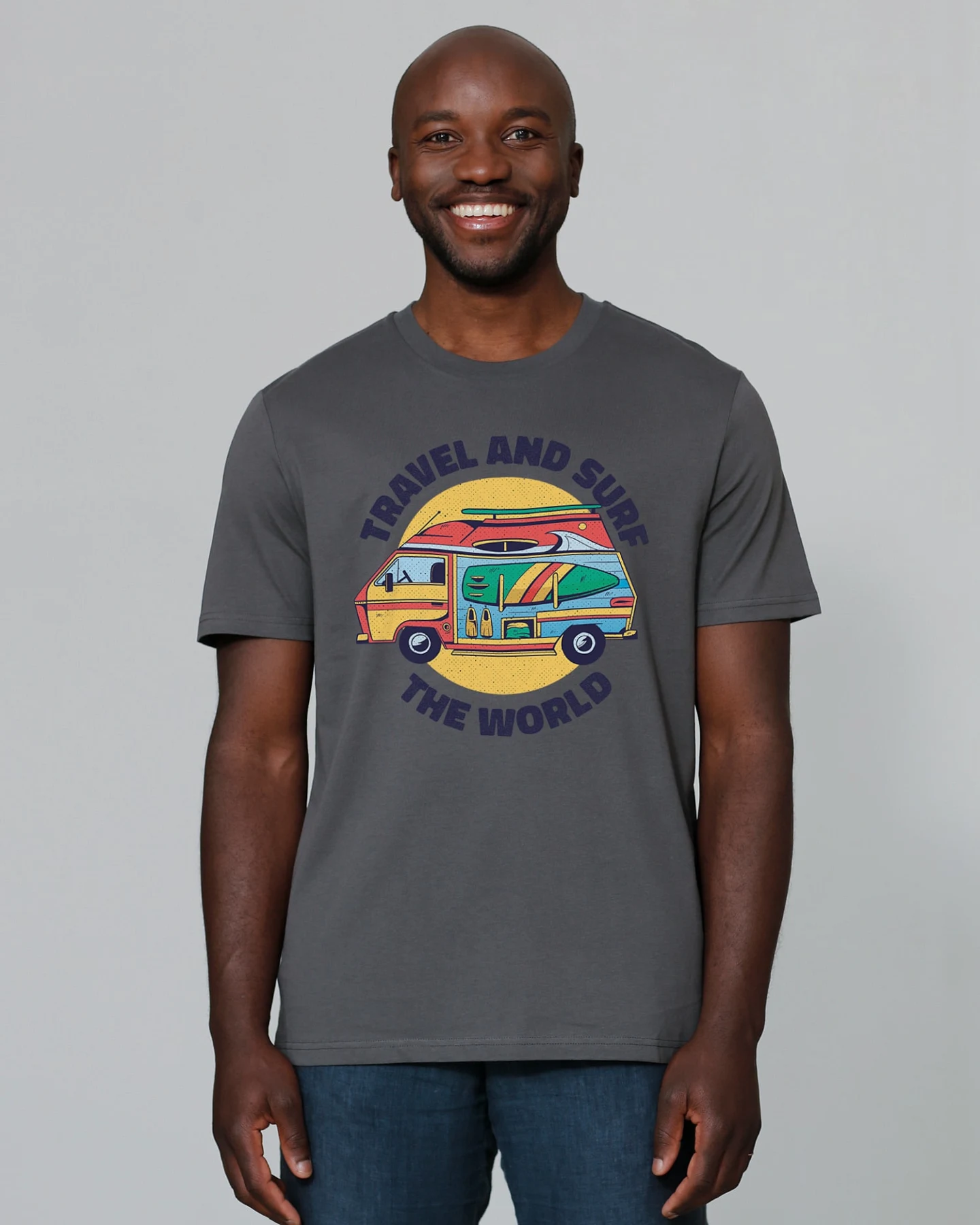 Watapparel T-Shirt Travel and surf – Ansicht 2