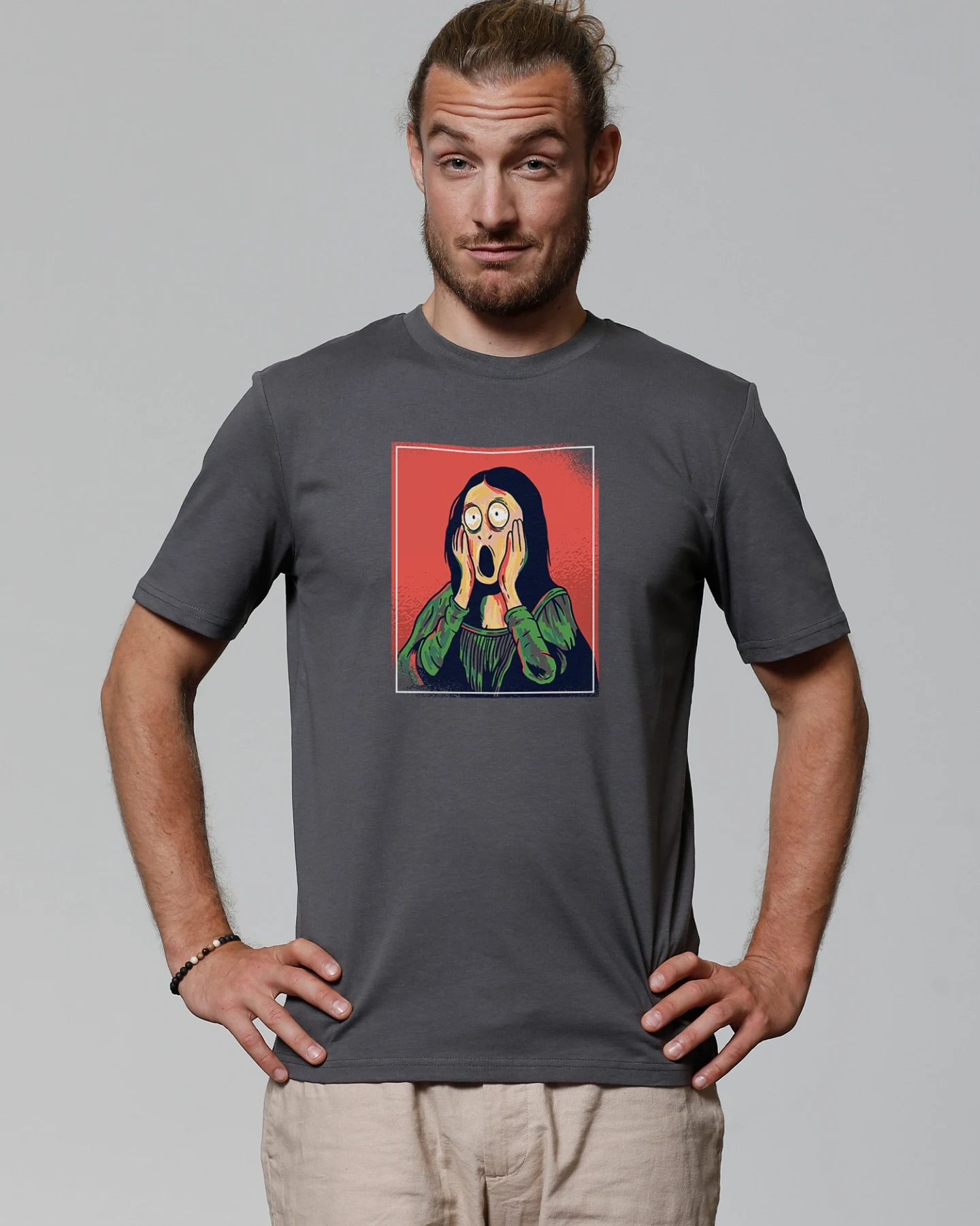 Watapparel Shirt Mona Lisa Scream – Ansicht 2
