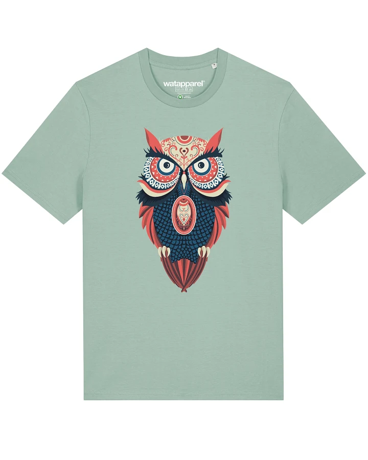 Produktseite: Watapparel T-Shirt Colorful Owl