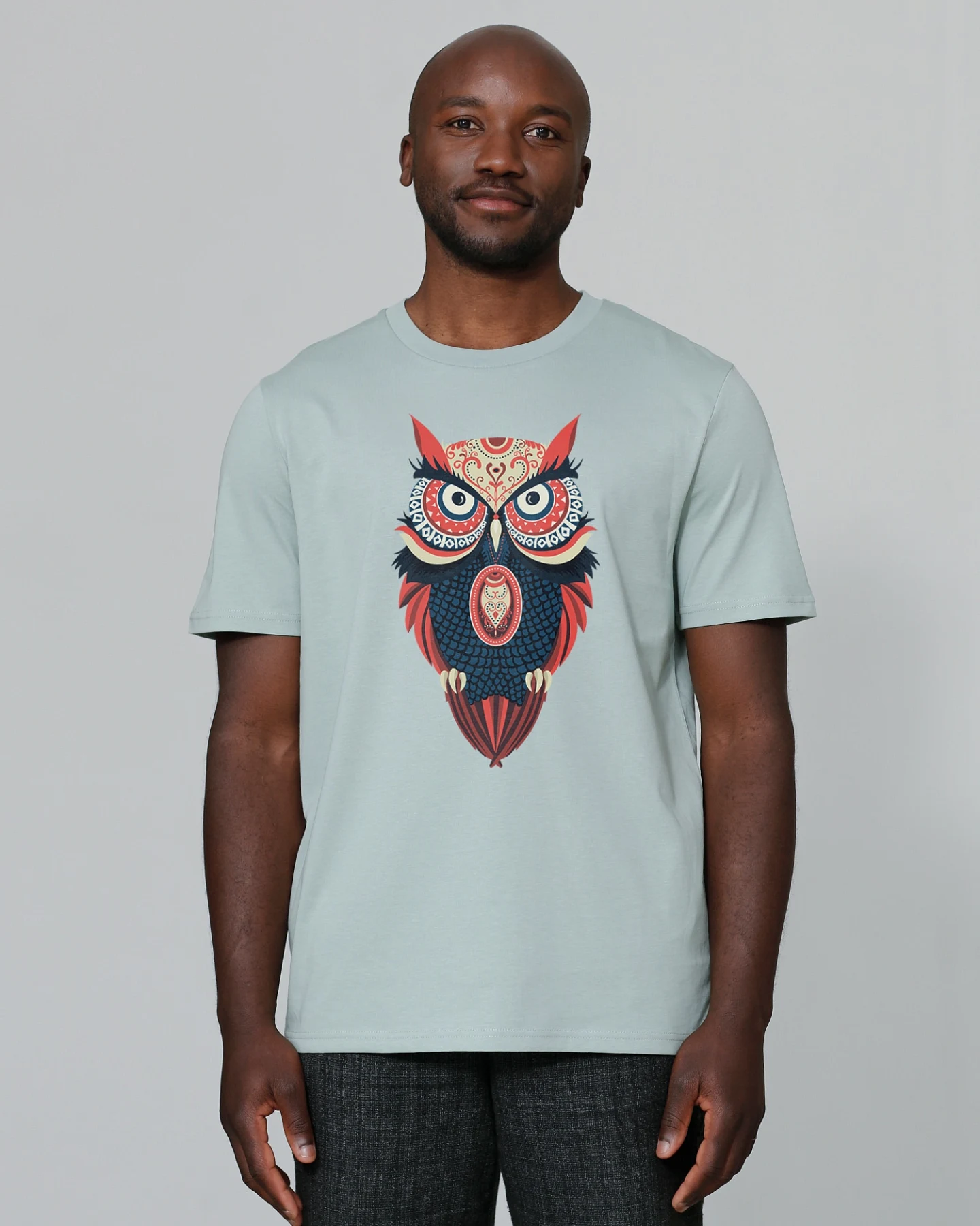 Watapparel T-Shirt Colorful Owl – Ansicht 2