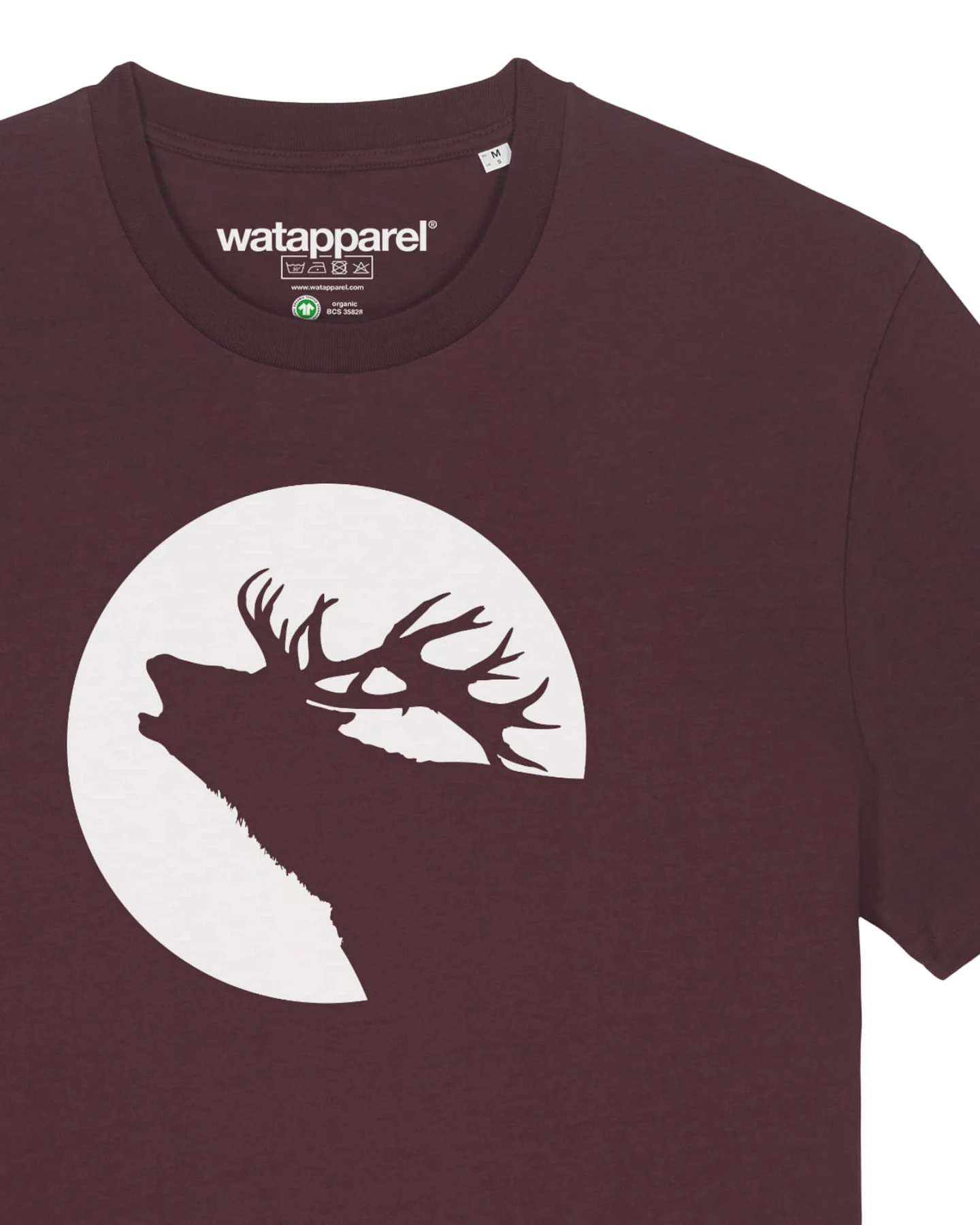 Watapparel T-Shirt Röhrender Hirsch – Ansicht 3
