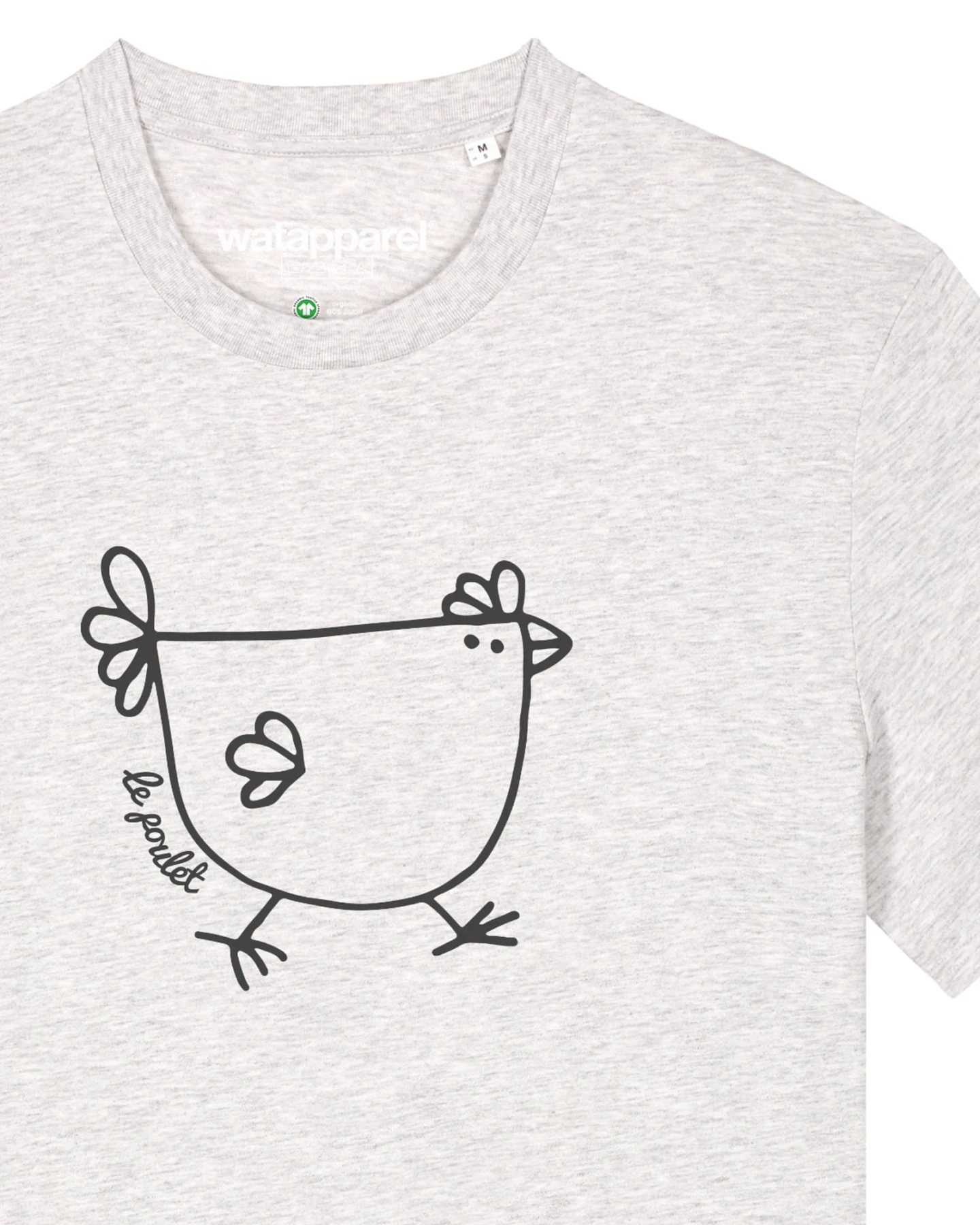 Watapparel Shirt Le poulet - das Huhn – Ansicht 3