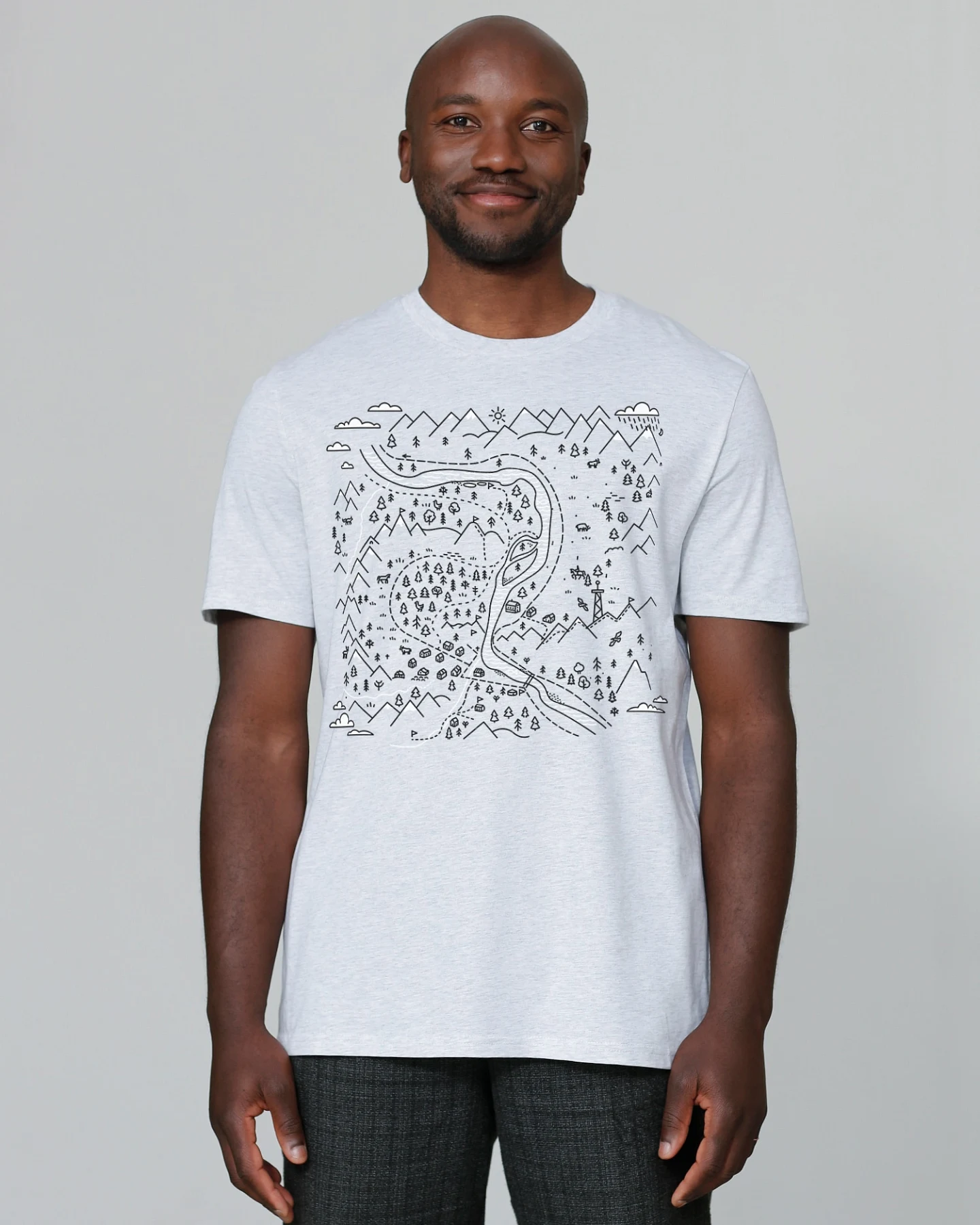 Watapparel Shirt Landschaft – Ansicht 2