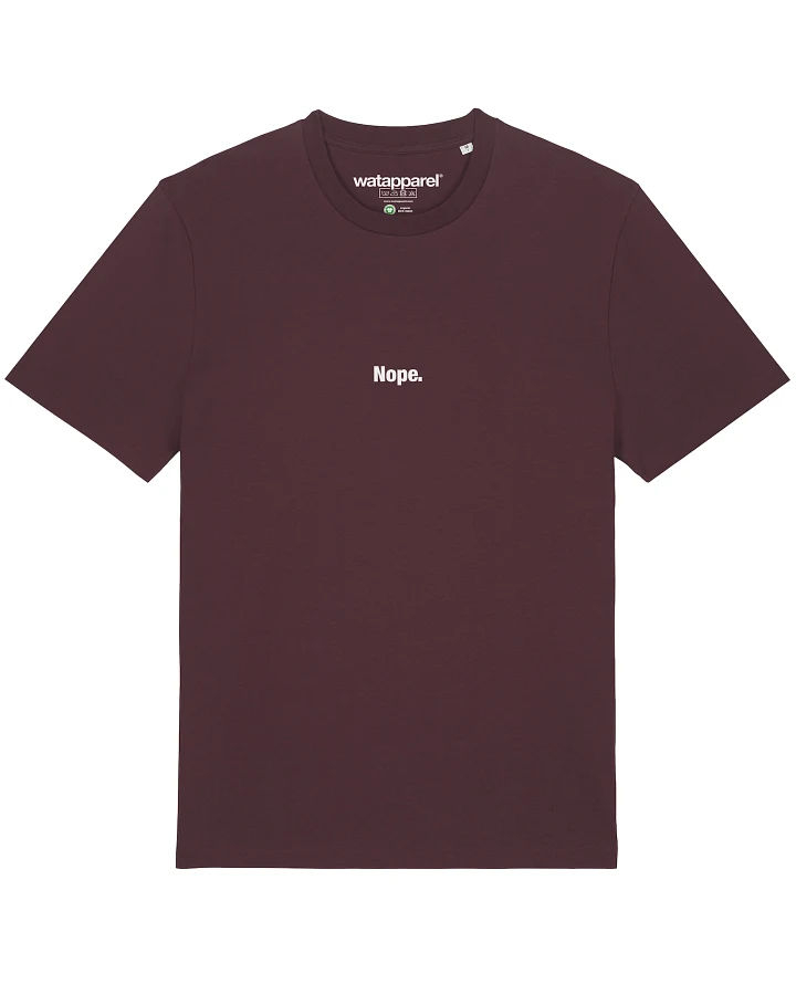 Produktseite: Watapparel T-Shirt Nope