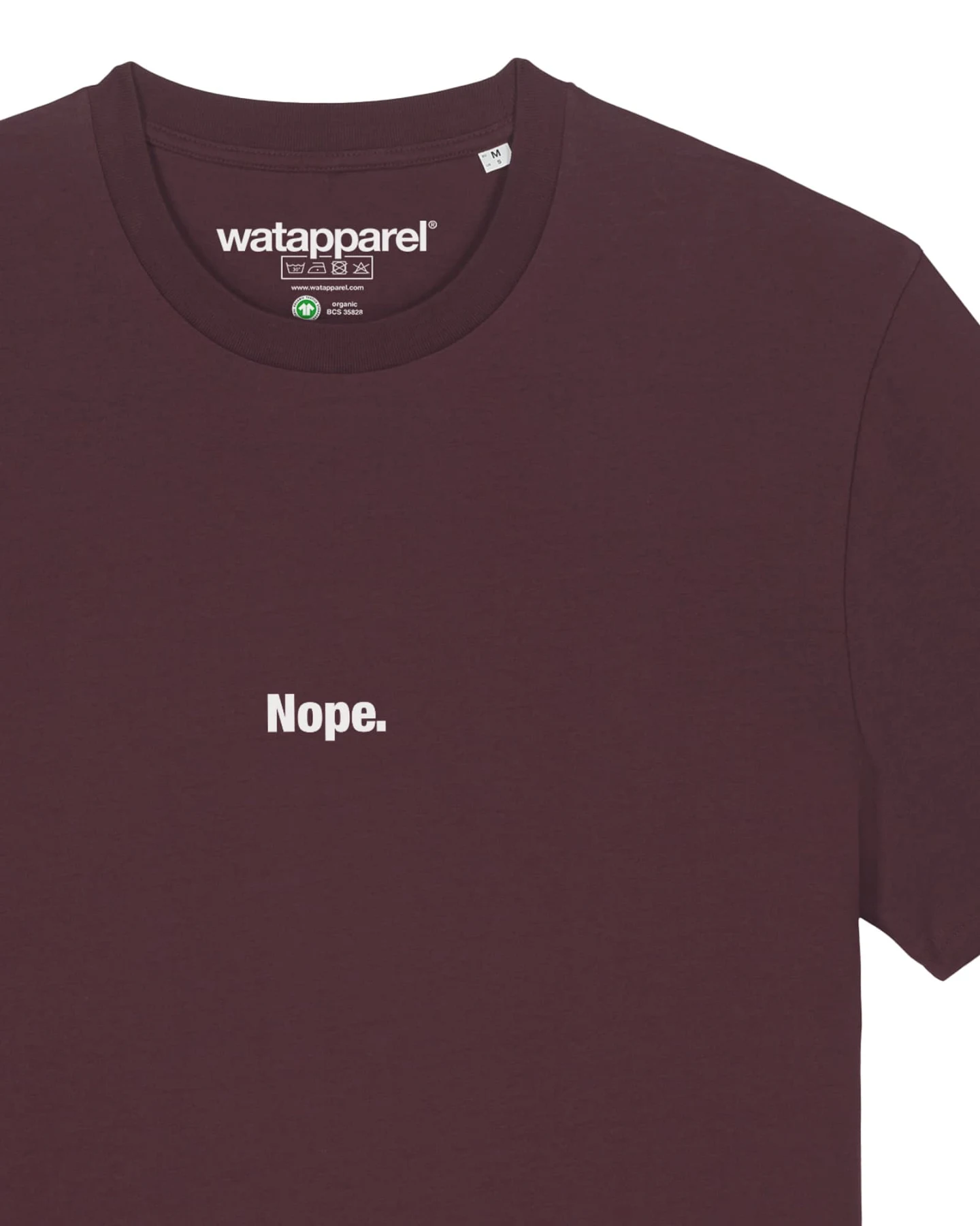 Watapparel T-Shirt Nope – Ansicht 3