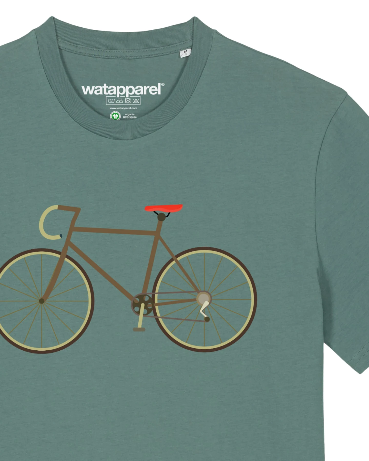 Watapparel T-Shirt Fahrrad – Ansicht 3