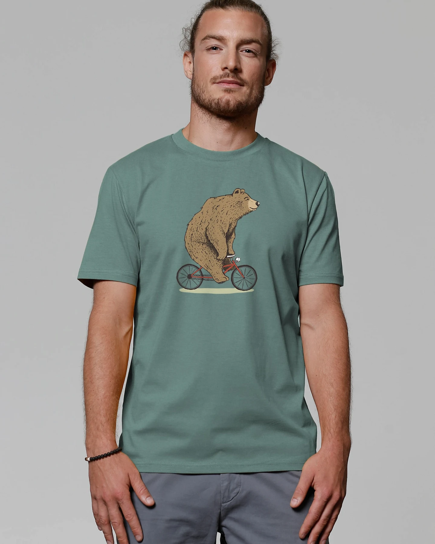 Watapparel T-Shirt Fahrradbär – Ansicht 2