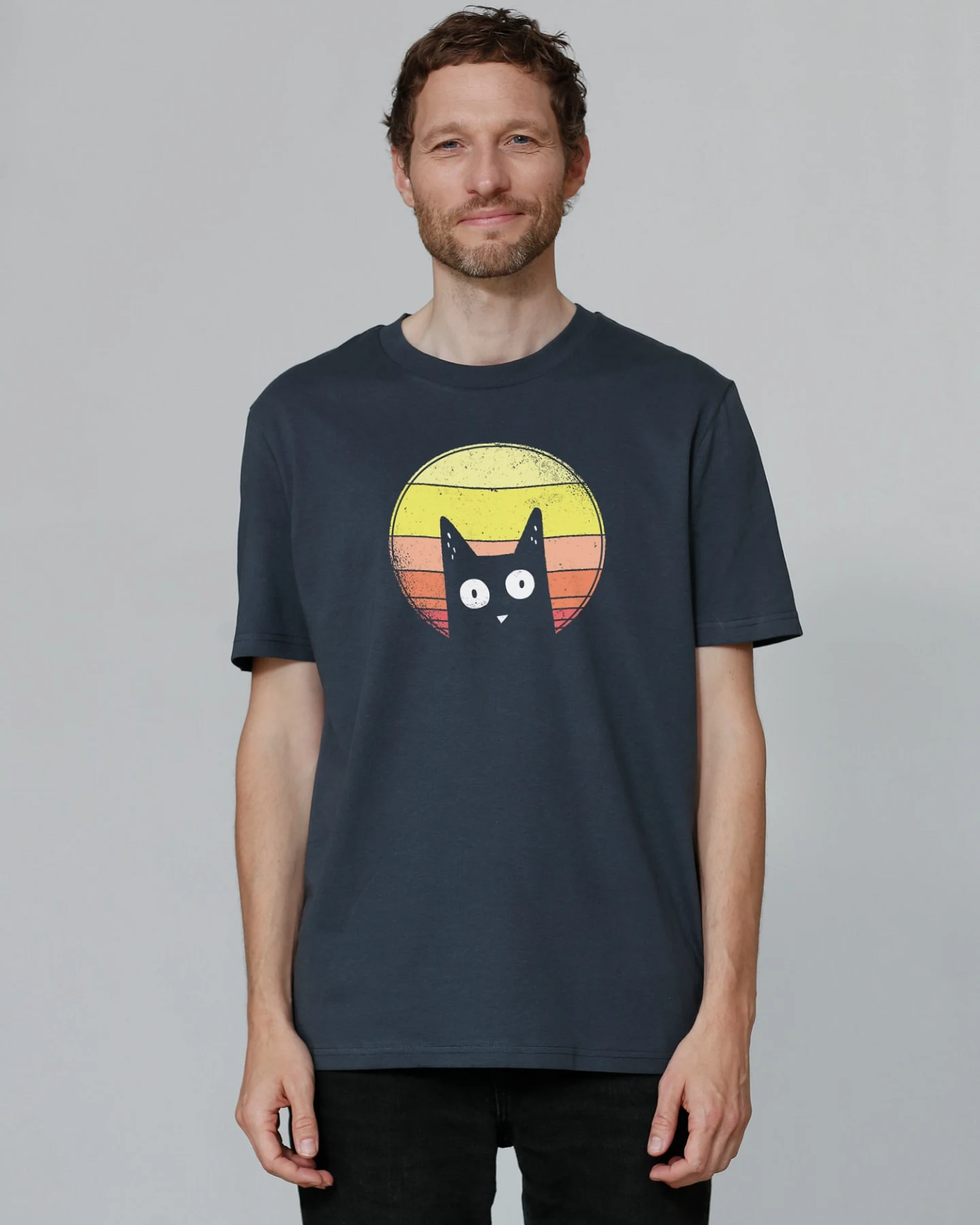 Watapparel Shirt Sunset Cat – Ansicht 2