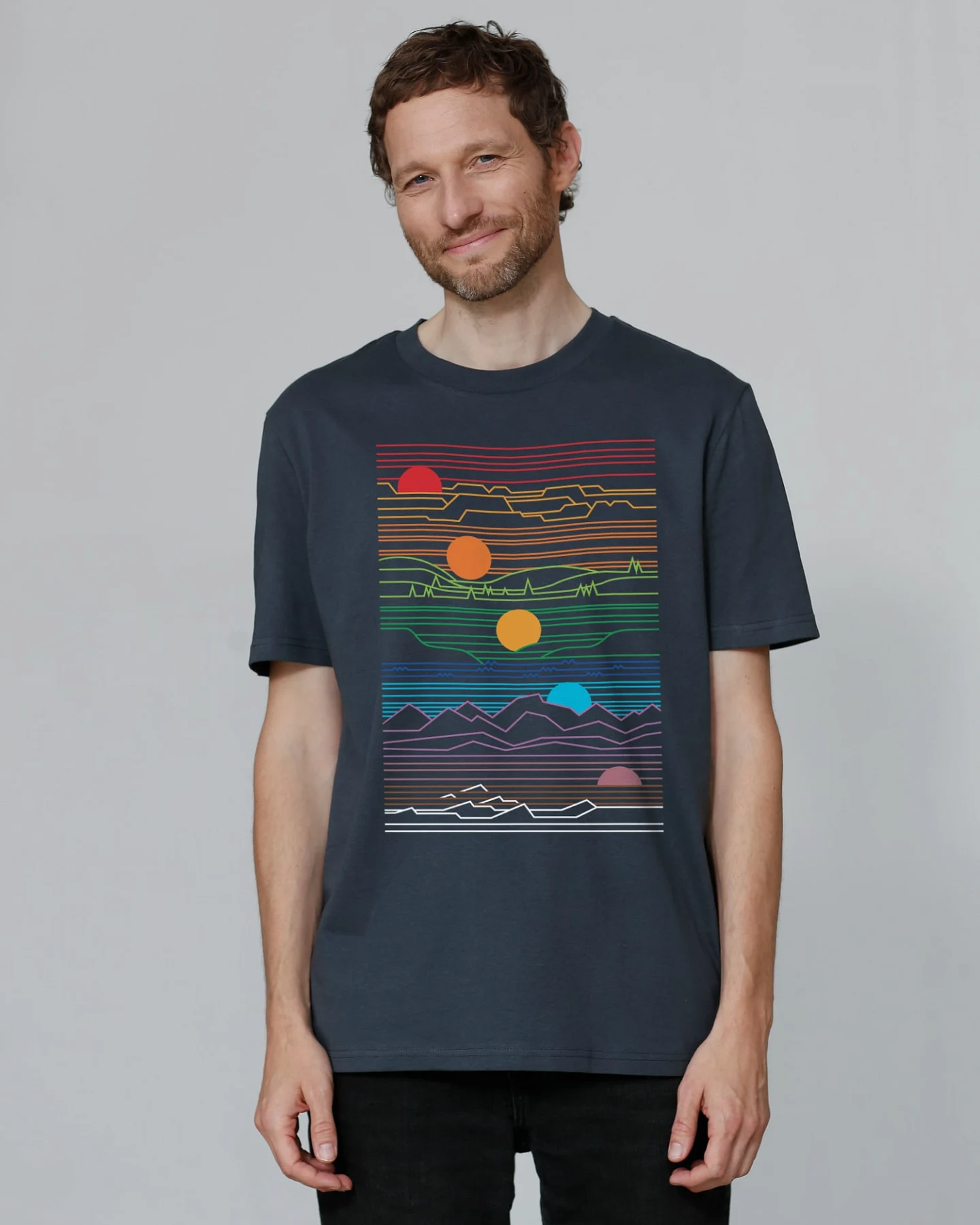 Watapparel T-Shirt Sun And Moon – Ansicht 2
