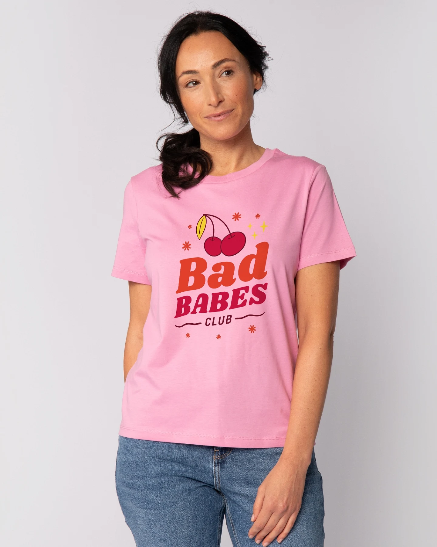 Watapparel T-Shirt Bad babes club – Ansicht 2