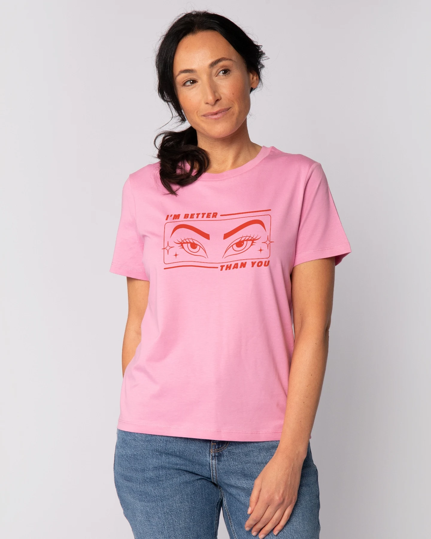 Watapparel T-Shirt Im better than you – Ansicht 2
