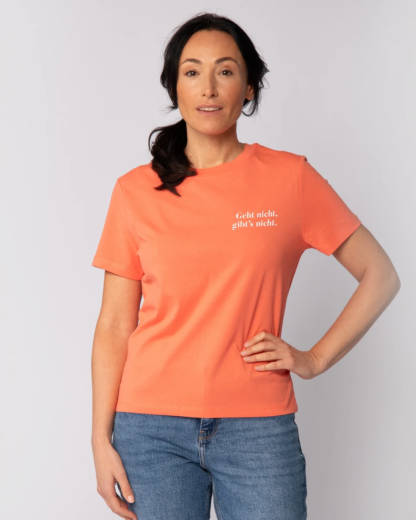 Watapparel T-Shirt Geht Nicht Gibts Nicht – Ansicht 2