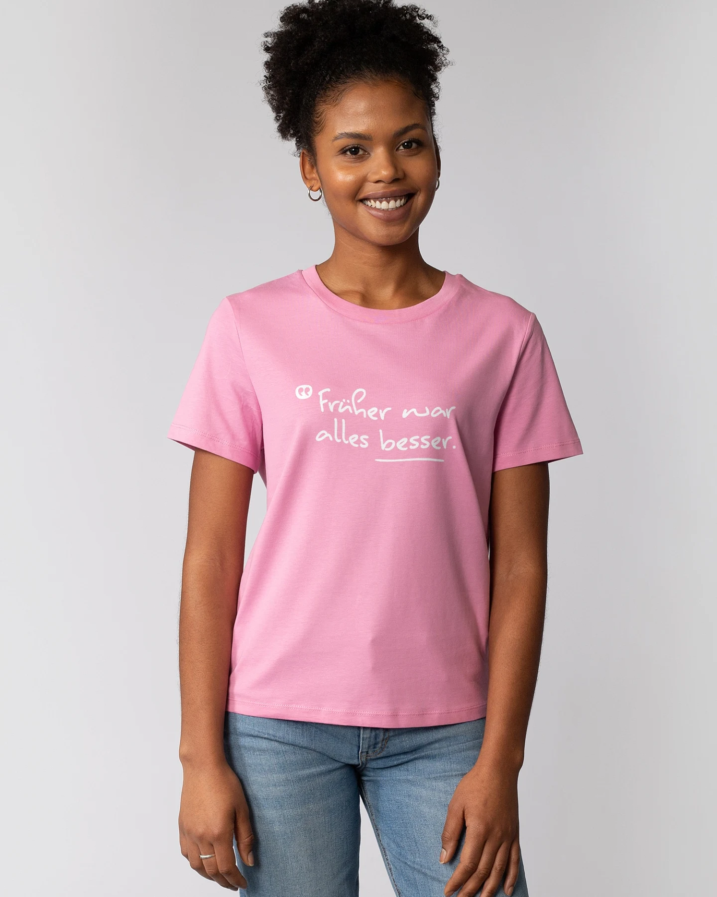 Watapparel T-Shirt Früher War Alles Besser – Ansicht 2