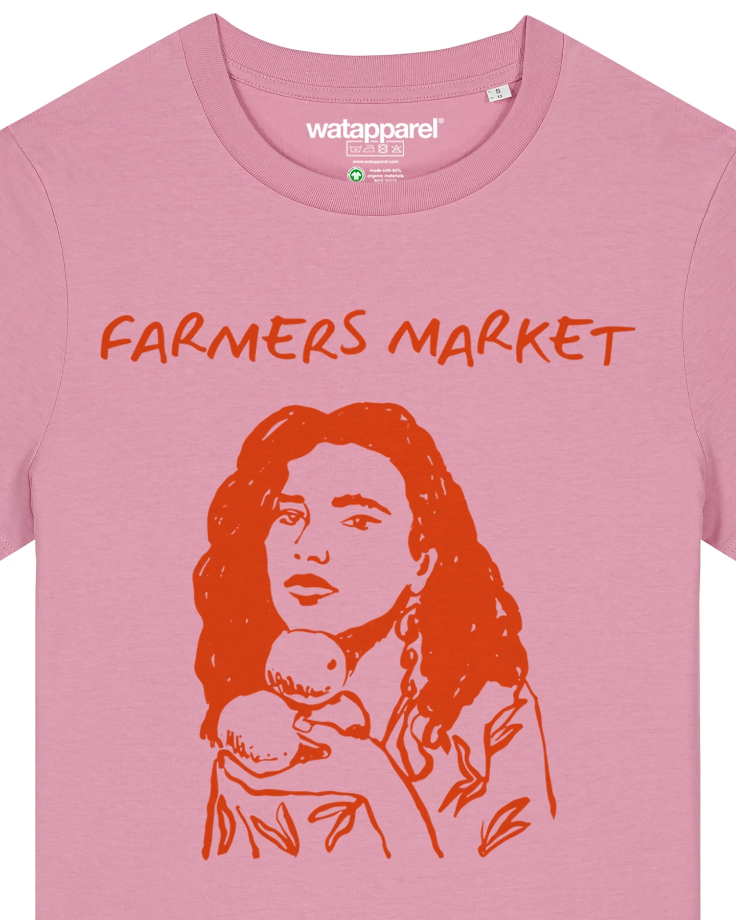 Watapparel T-Shirt Farmers market – Ansicht 3