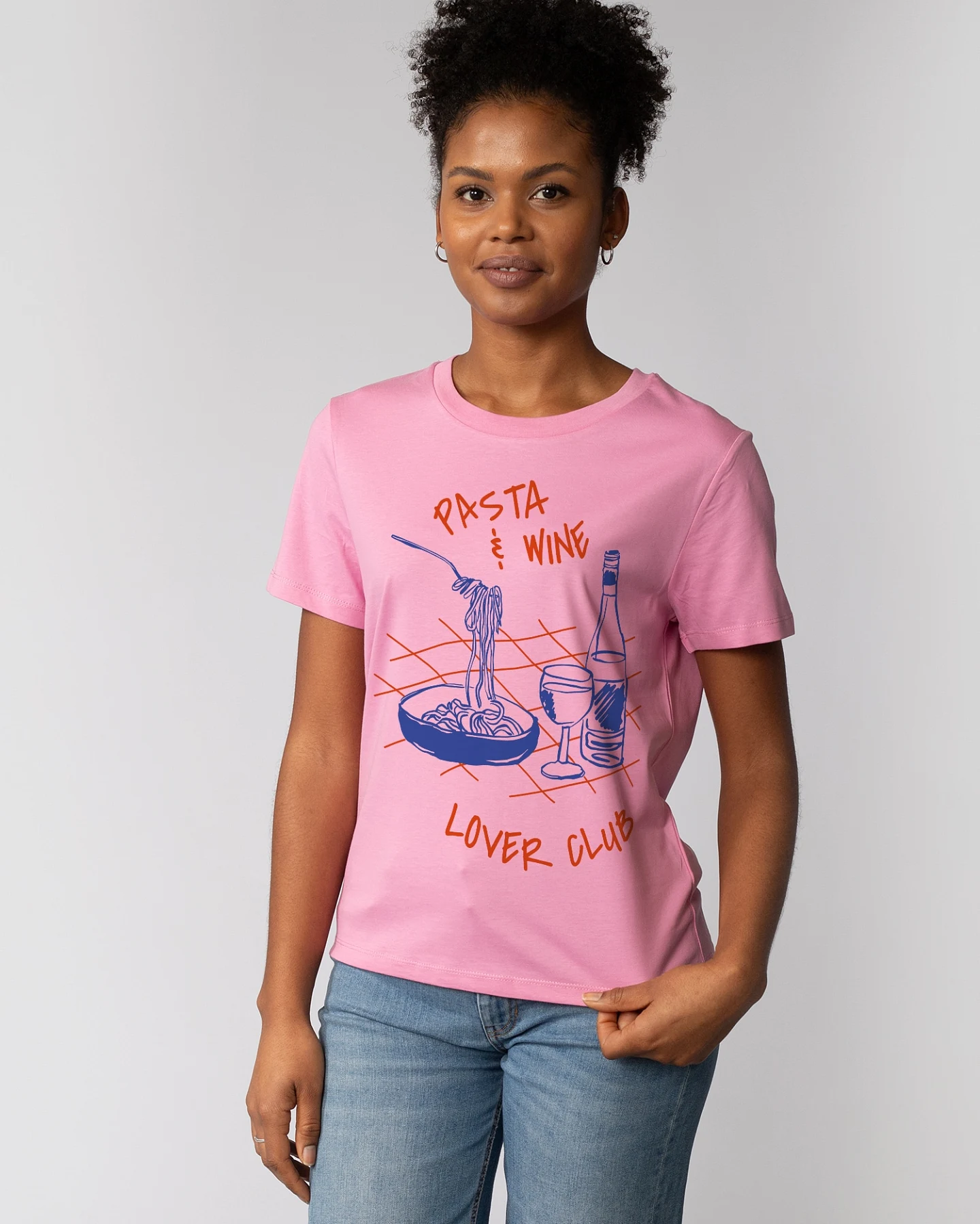 Watapparel T-Shirt Pasta Lover Club – Ansicht 2