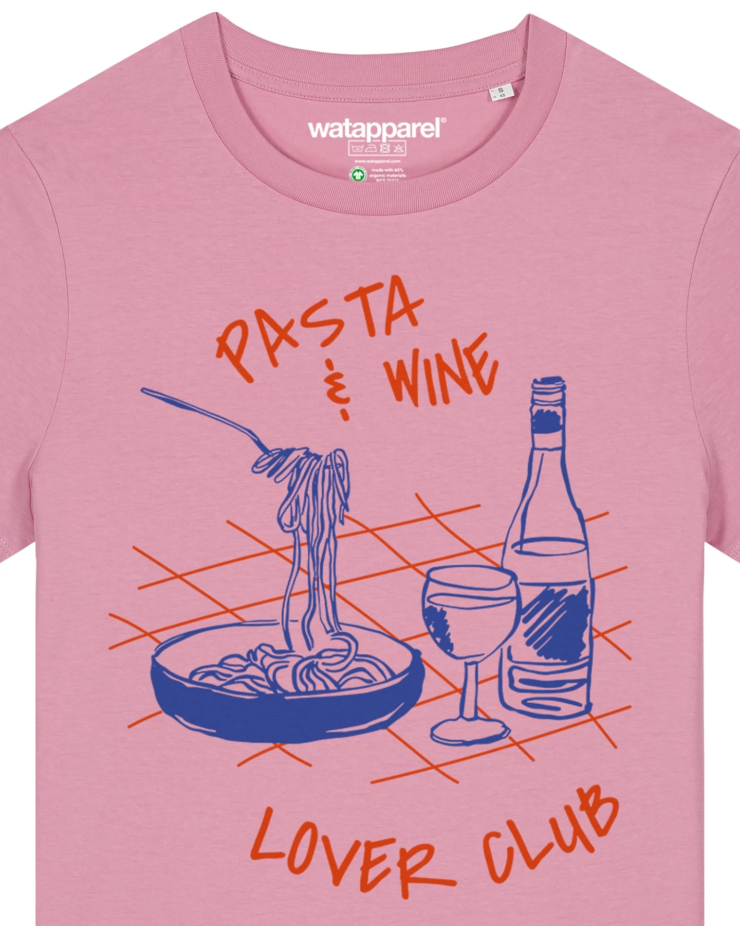 Watapparel T-Shirt Pasta Lover Club – Ansicht 3