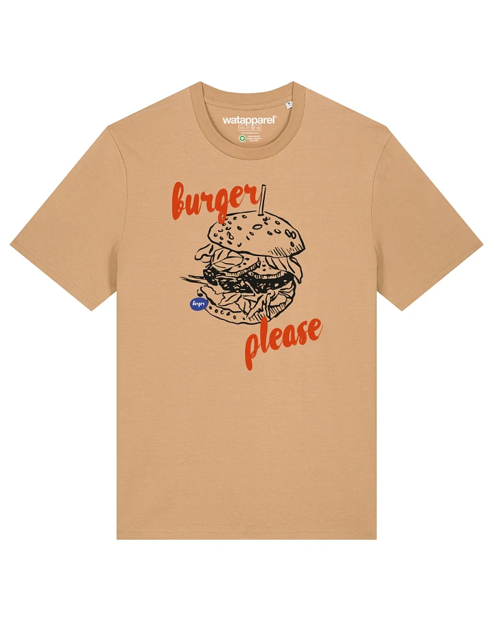 Watapparel T-Shirt Burger Please