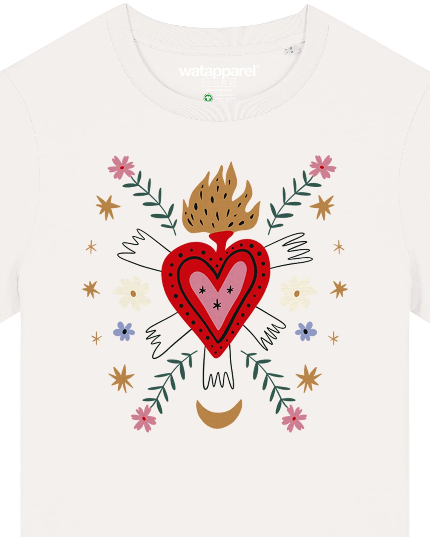 Watapparel T-Shirt Love And Flex – Ansicht 3