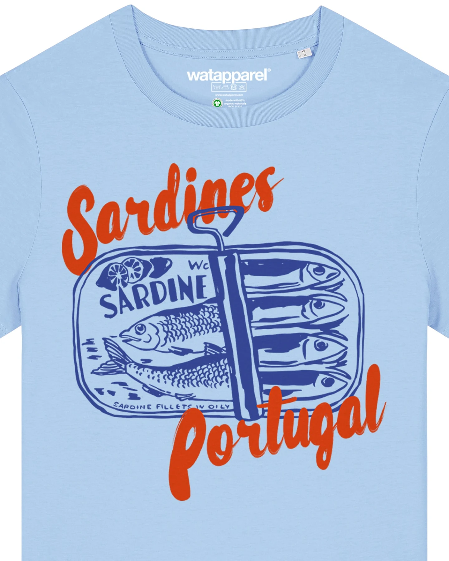 Watapparel T-Shirt Sardines Portugal – Ansicht 3