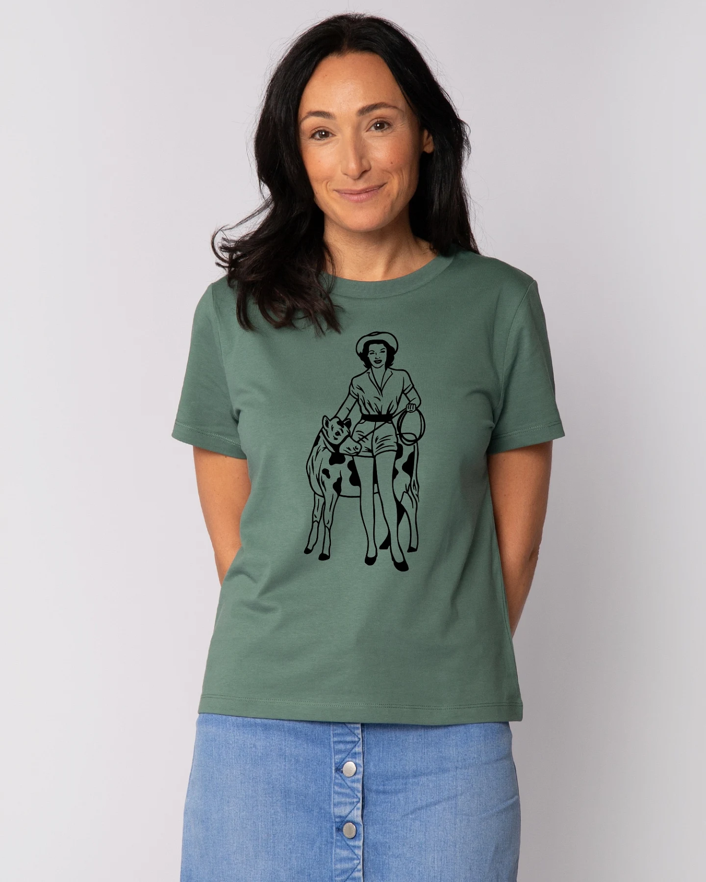 Watapparel T-Shirt Cowgirl – Ansicht 2