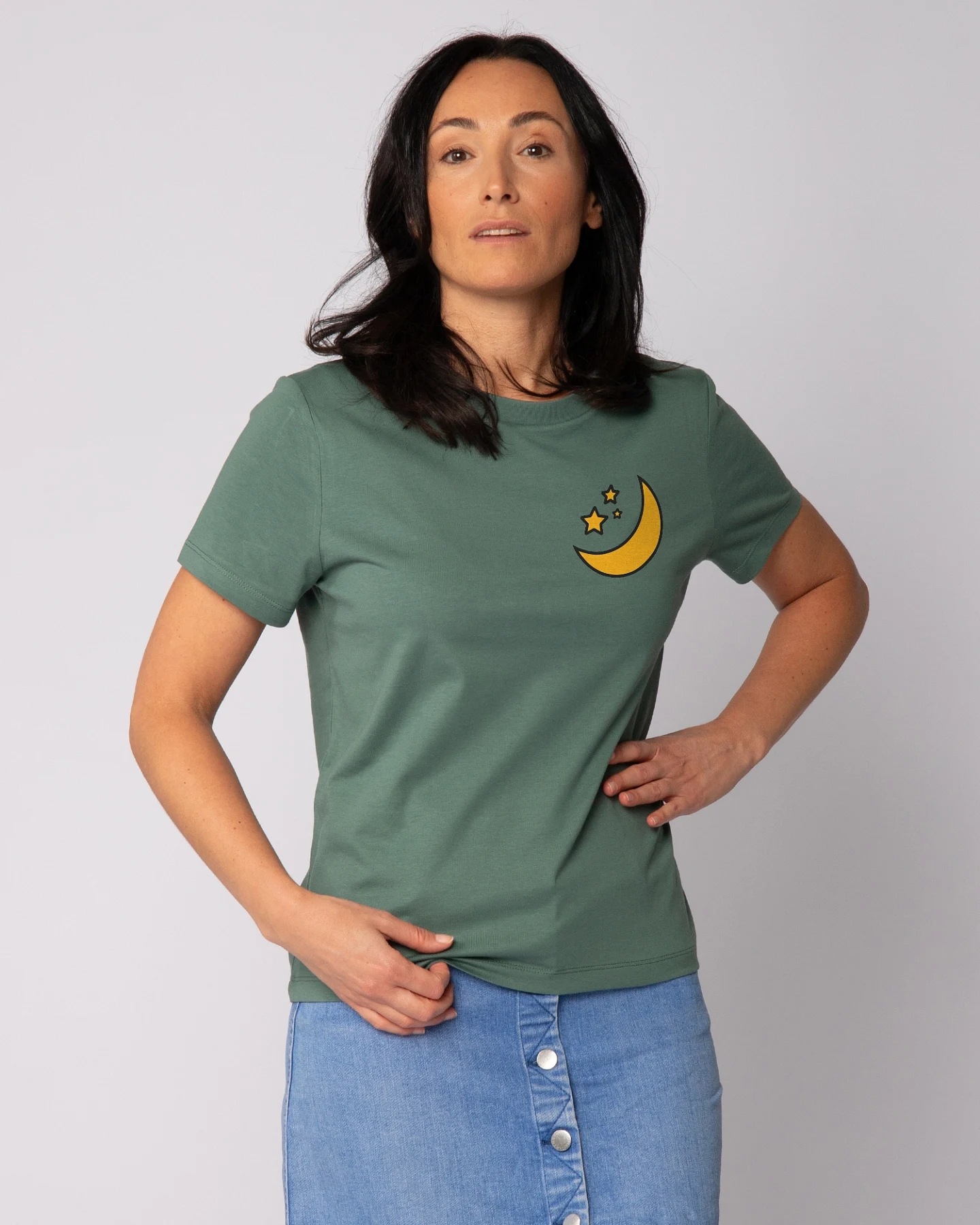 Watapparel T-Shirt Moon & Stars – Ansicht 2