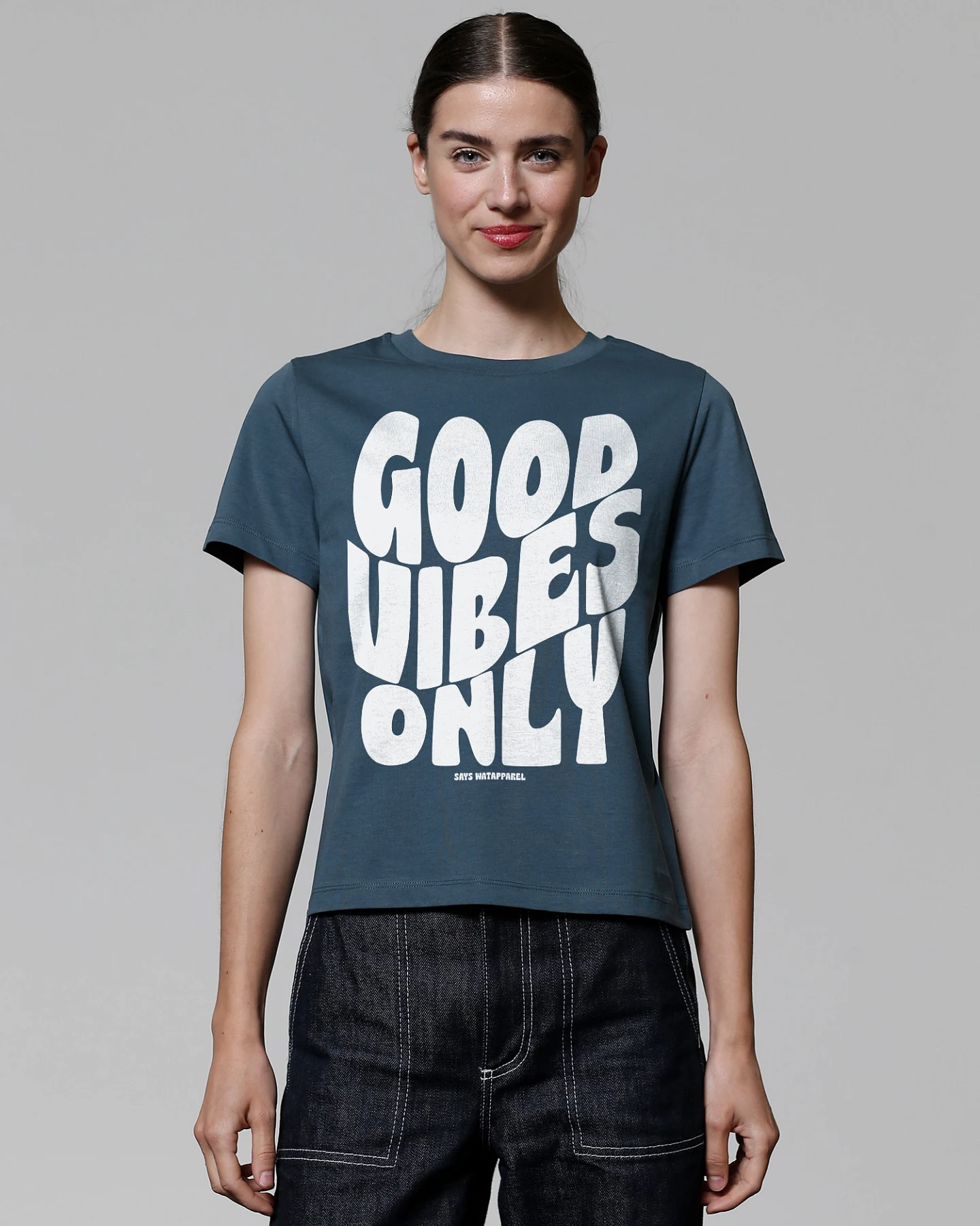 Watapparel Shirt Good vibes only – Ansicht 2
