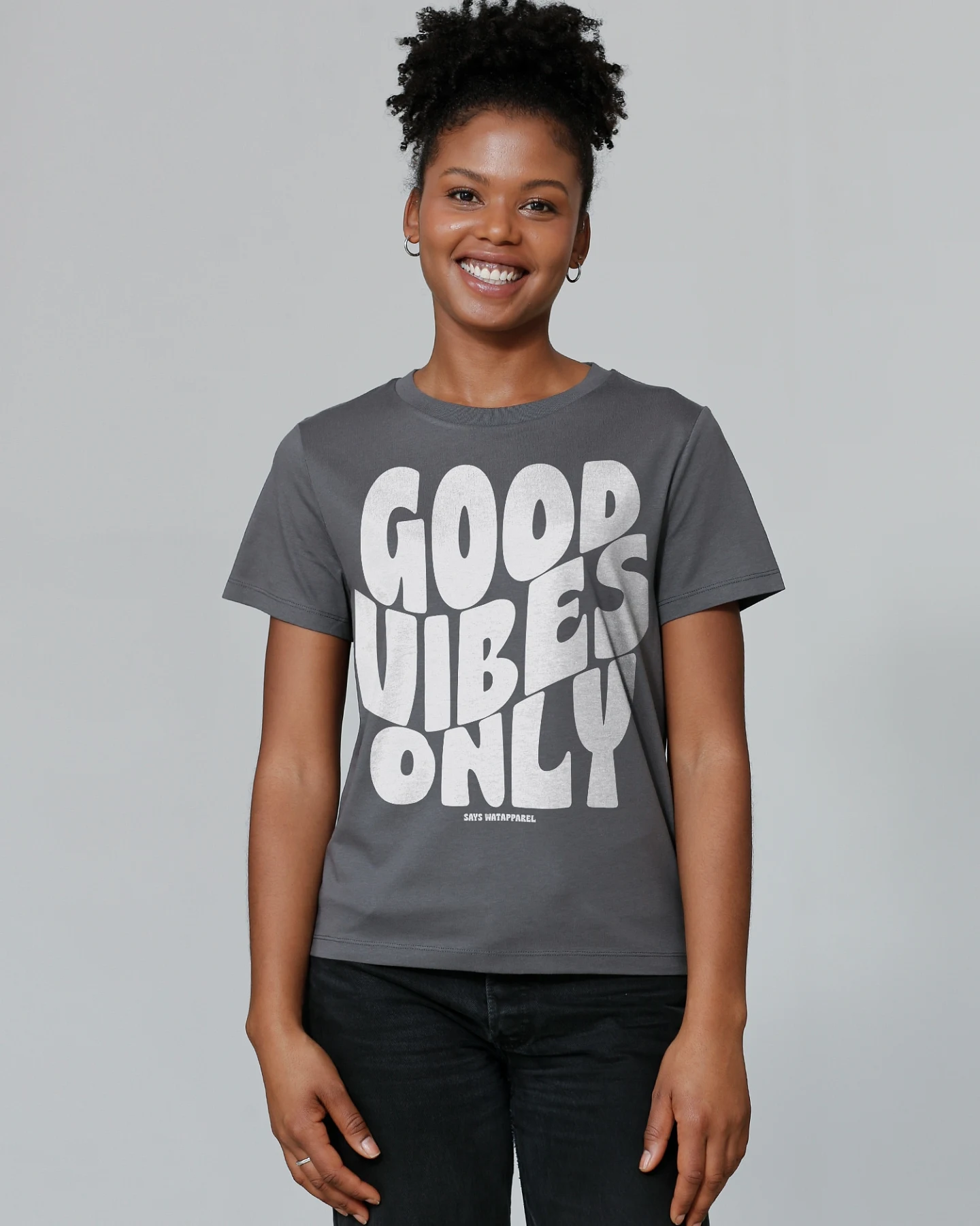 Watapparel T-Shirt Good vibes only – Ansicht 2