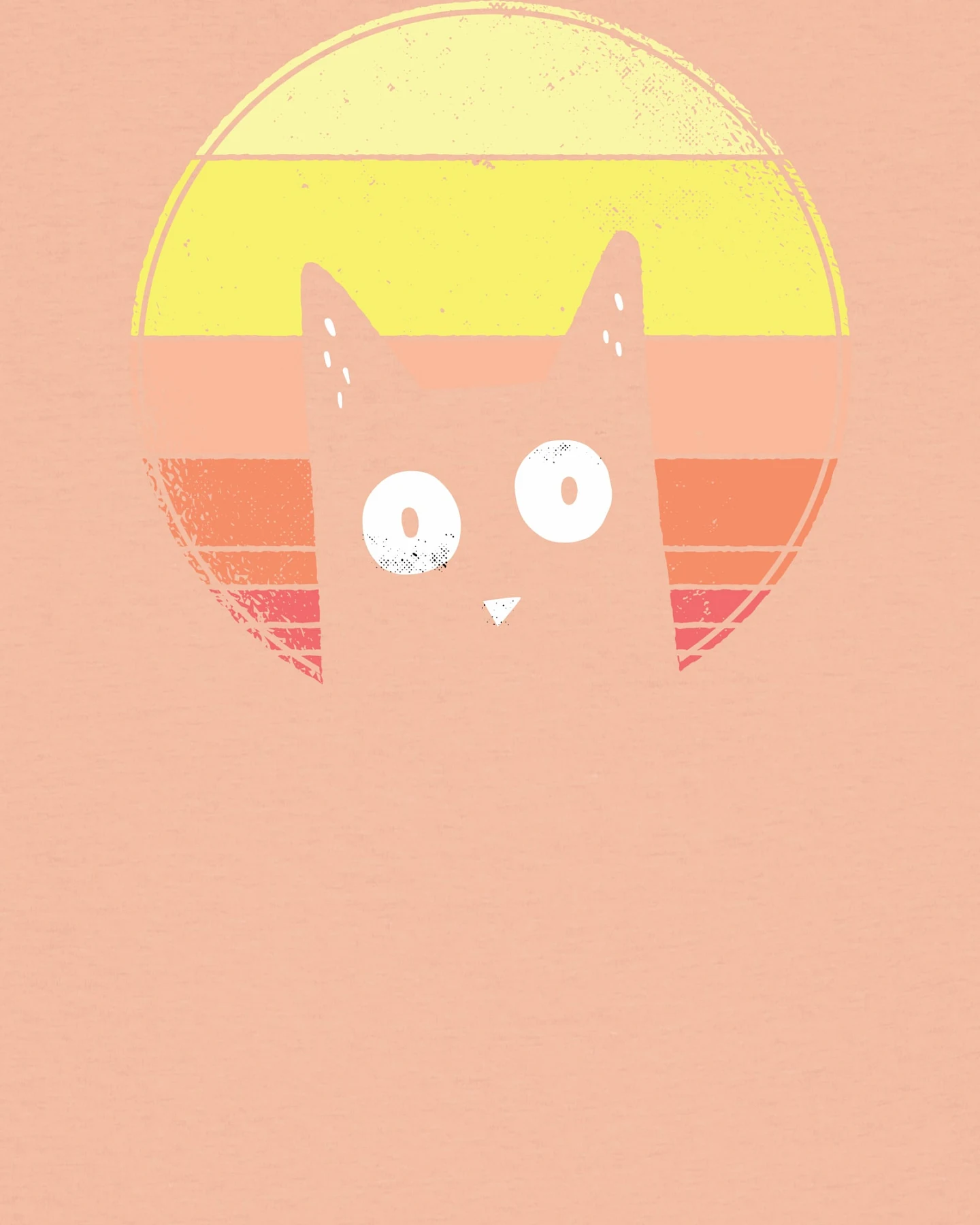Watapparel Shirt Sunset Cat – Ansicht 3