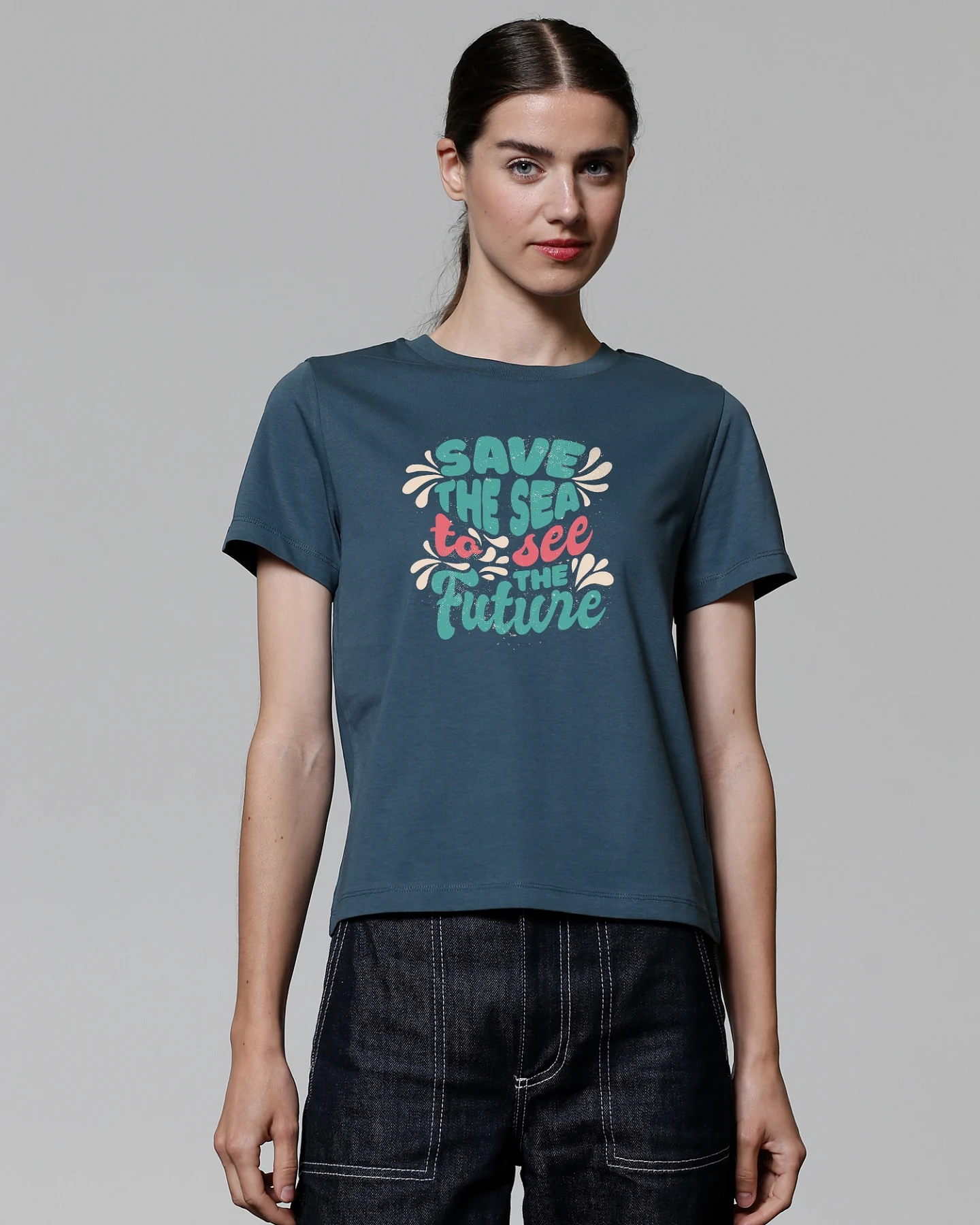 Watapparel Shirt Save the sea – Ansicht 2